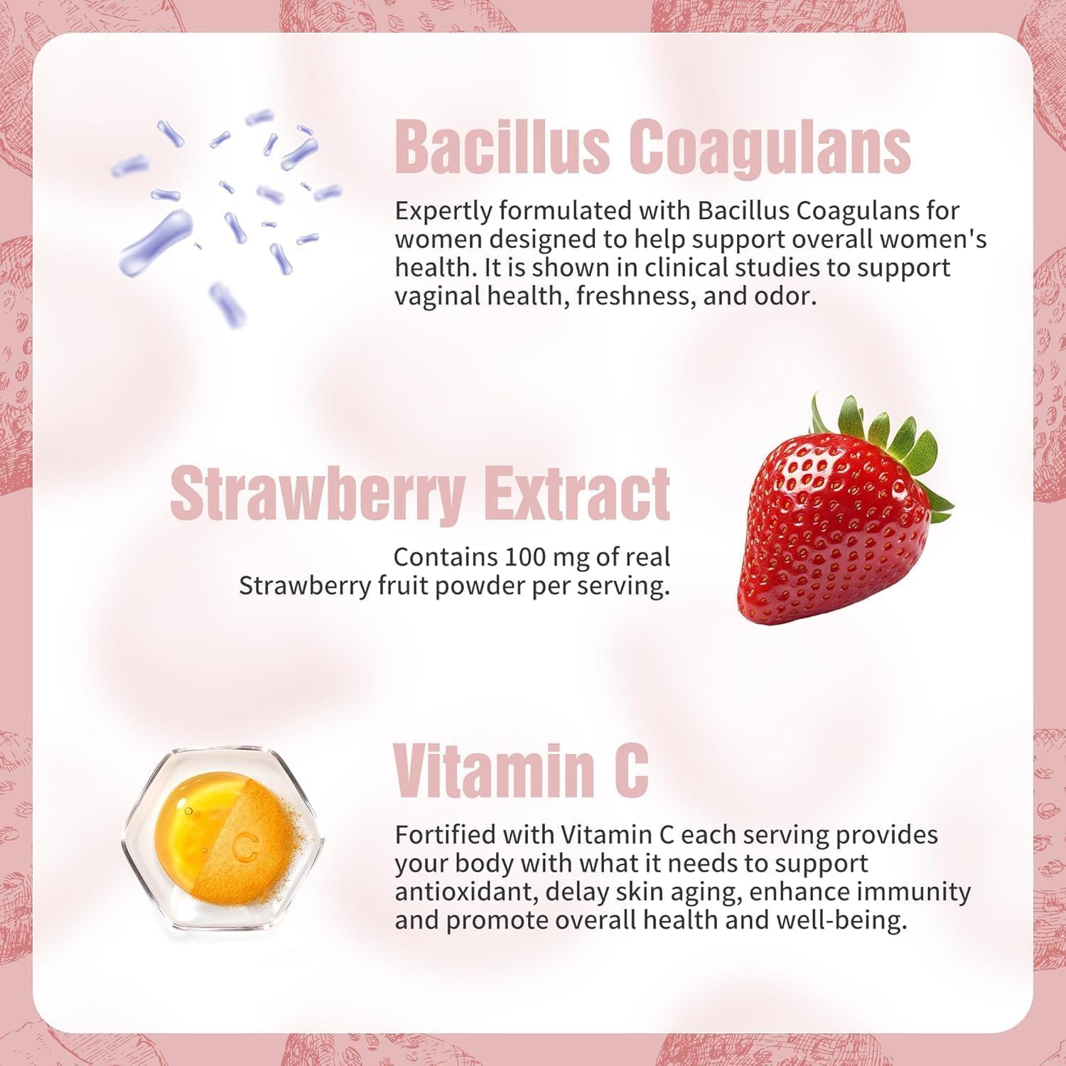 NIUSISE Feminine Balance Gummies, Premium Balance Supplement for Women PH Health, Immune Support, Vegan, Gluten-Free - Hawaiian Pineapple - 120 Gummies - 60 Servings 2 Pack. NIUSISE buy supplements canada