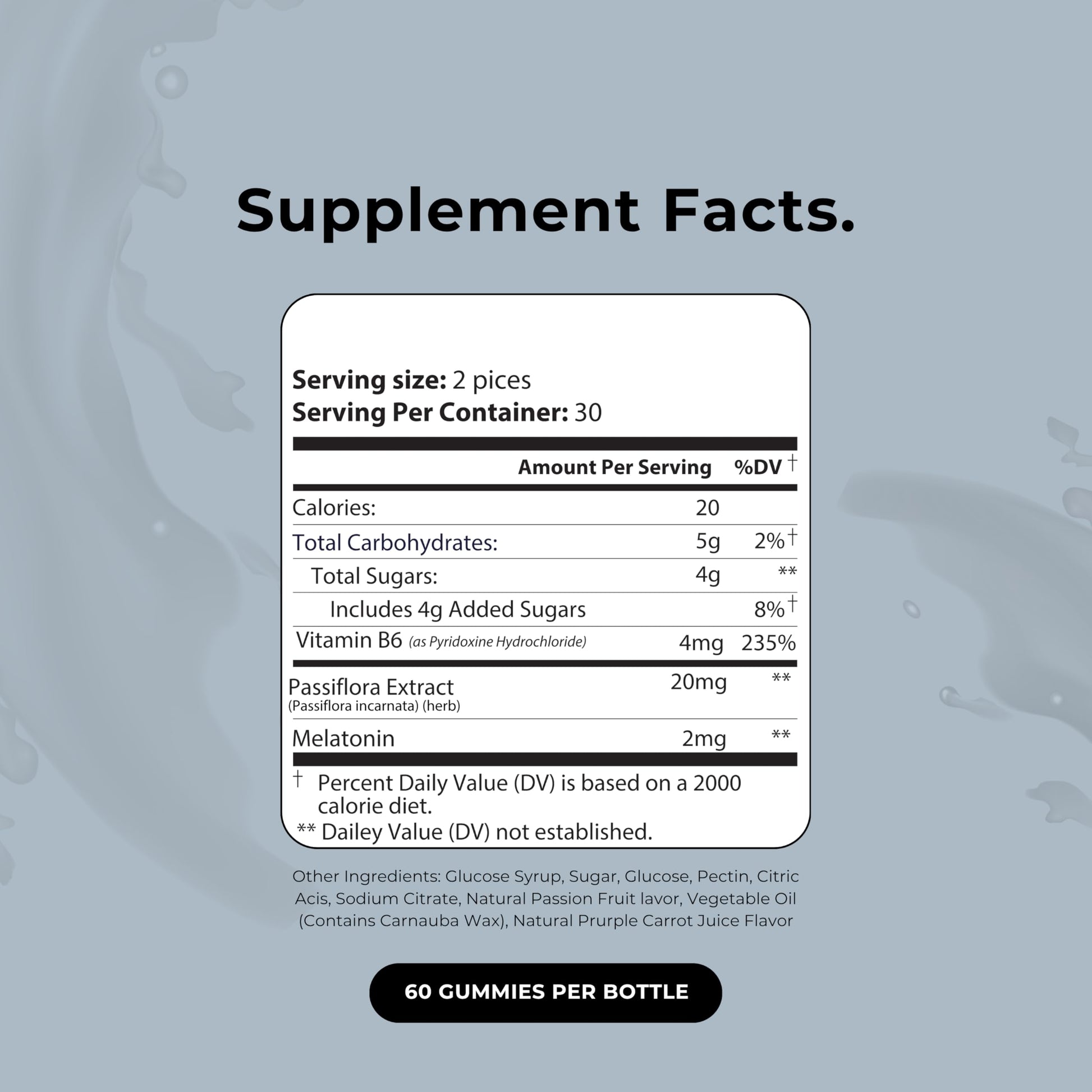 Up&Down Supplements Sleep Well Gummies | Deeper Sleep, Relaxation, Rest & Recovery Support | Melatonin, Vitamin B6 & Passionflower | Made in USA | Vegan, Non-GMO, Gluten Free | 60 Sleep Gummies Up&Down Supplements buy supplements canada