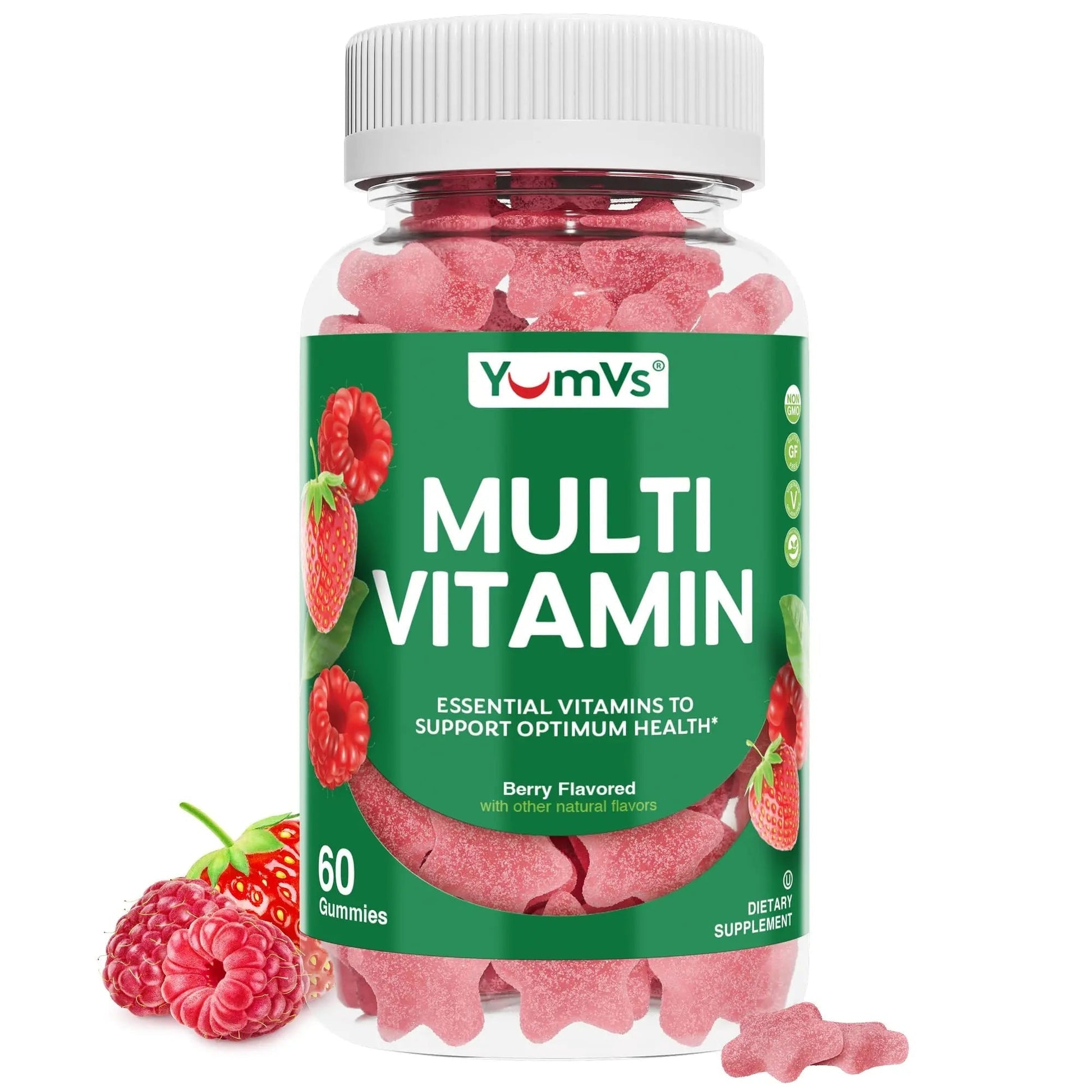 Multivitamin Gummies for Adults, Daily Gummy Vitamin for Women & Men, Immune Support Multivitamin Supplement YUM-V'S buy supplements canada