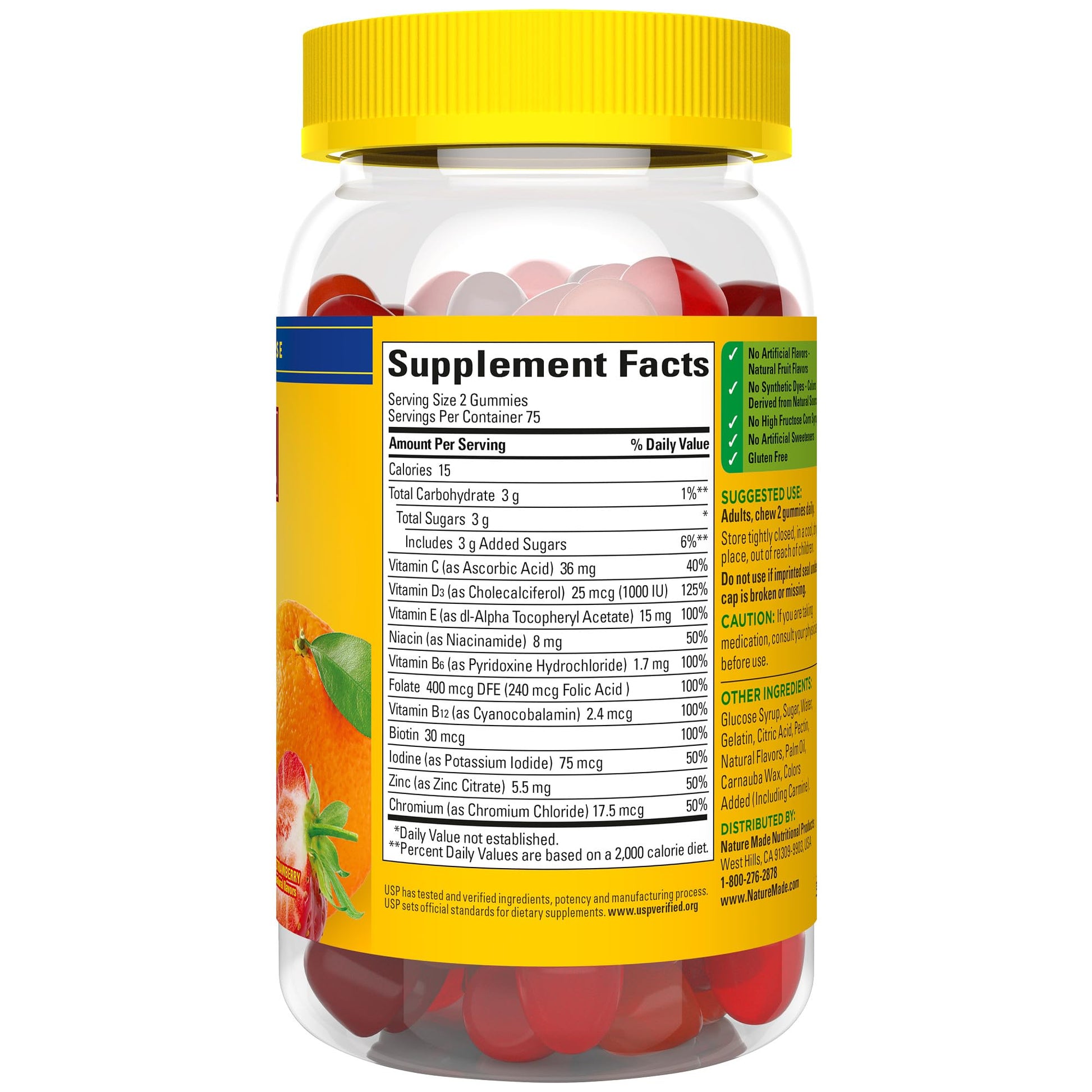 Nature Made Multivitamin Gummies, Mens & Womens Gummy Vitamins & Minerals, Adult Multivitamin Gummy Nature Made buy supplements canada