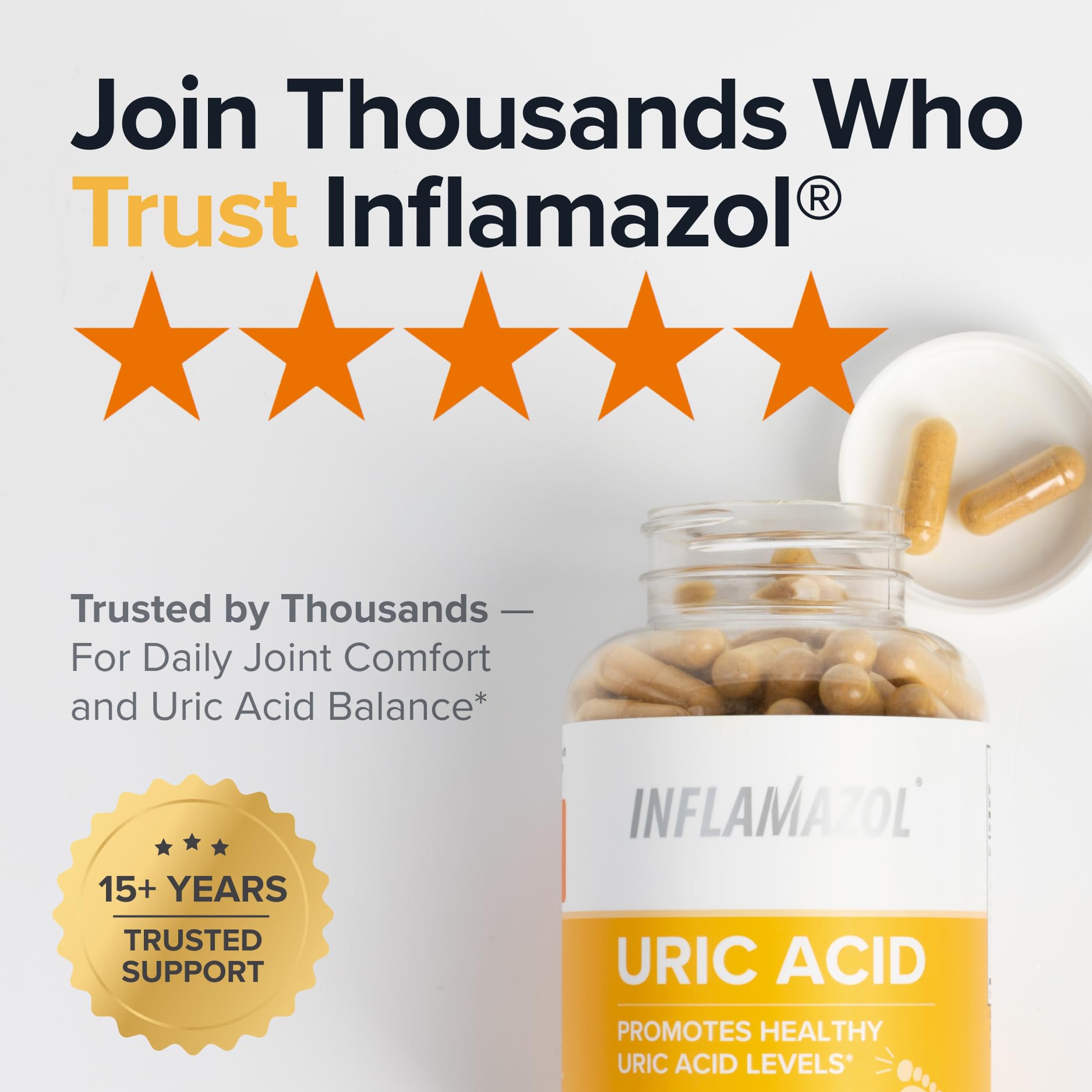 Inflamazol Uric Acid Cleanse – Premium Uric Acid Flush with Tart Cherry, Turmeric & Celery Seed for Joint & Uric Acid Support – Joint Supplements for Men & Women – 120 Capsules Inflamazol buy supplements canada