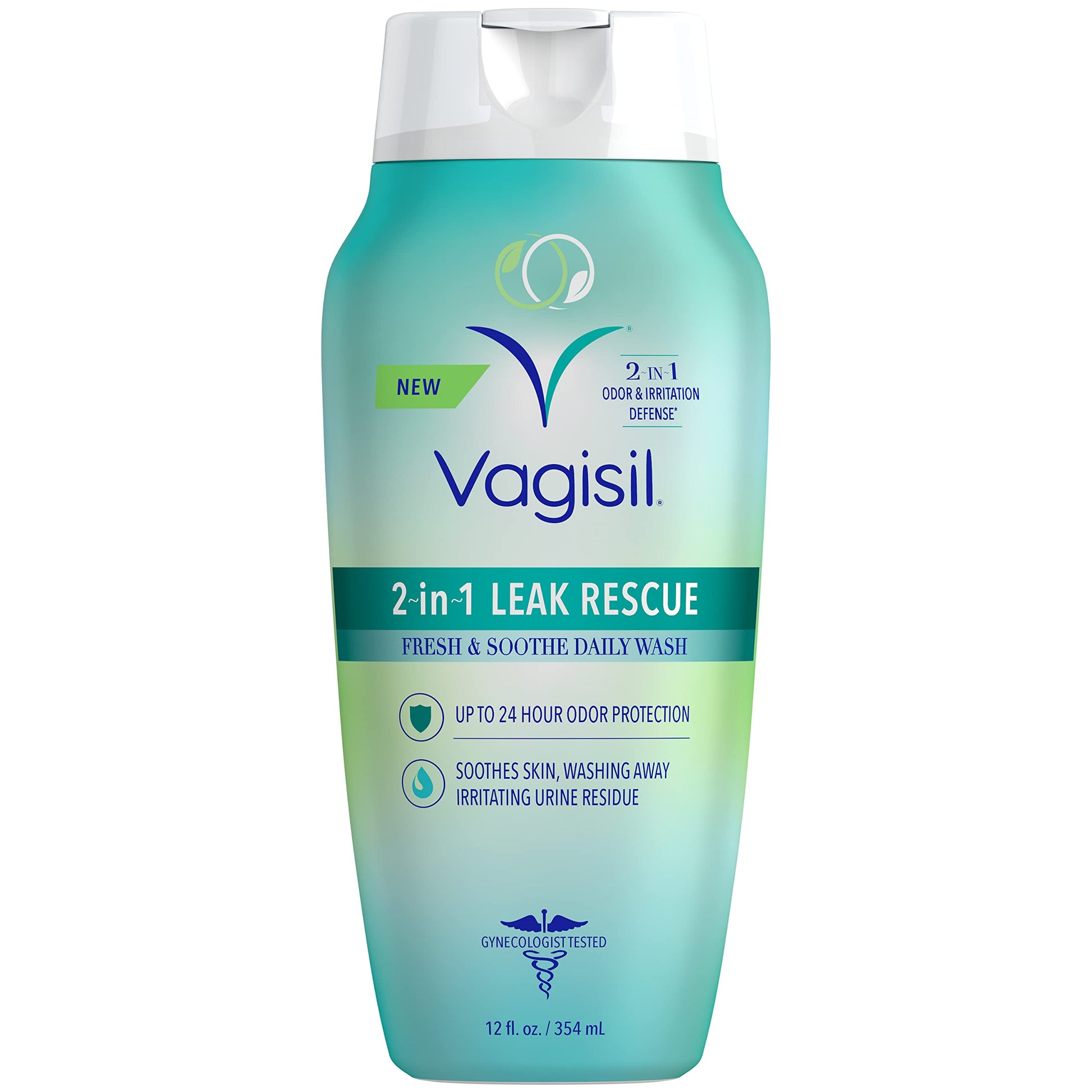 Vagisil 2-in-1 Leak Rescue Daily Intimate Feminine Wash for Women, Gynecologist Tested & Hypoallergenic Vagisil buy supplements canada