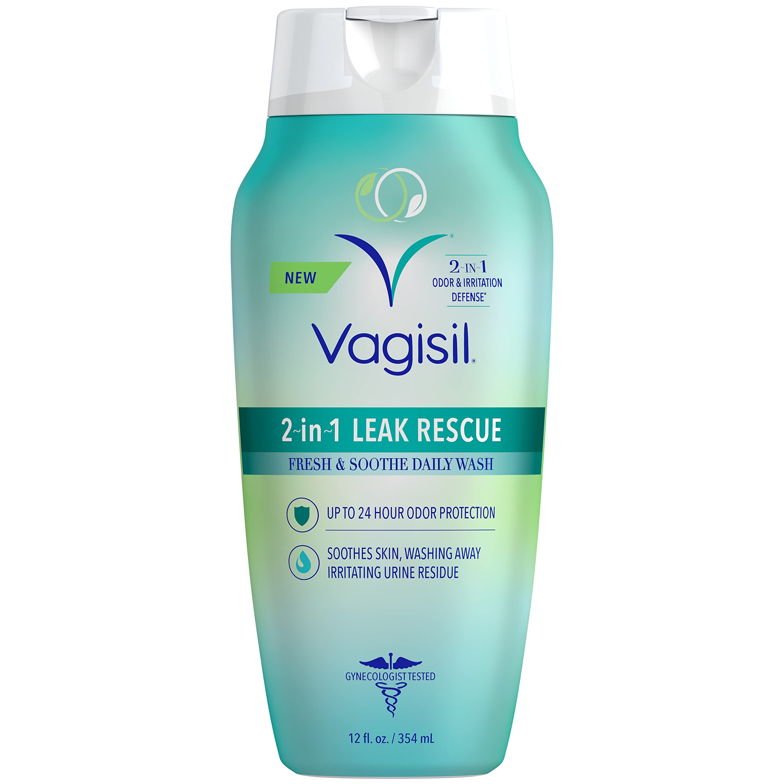 Vagisil 2-in-1 Leak Rescue Daily Intimate Feminine Wash for Women, Gynecologist Tested & Hypoallergenic Vagisil buy supplements canada