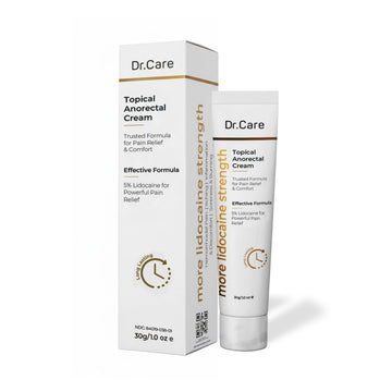 Dr Care Anorectal Cream with 5% Lidocaine - Maximum Strength Topical Anesthetic for Hemorrhoid Relief, Itching, & Burning (1.0 oz) Dr Care buy supplements canada