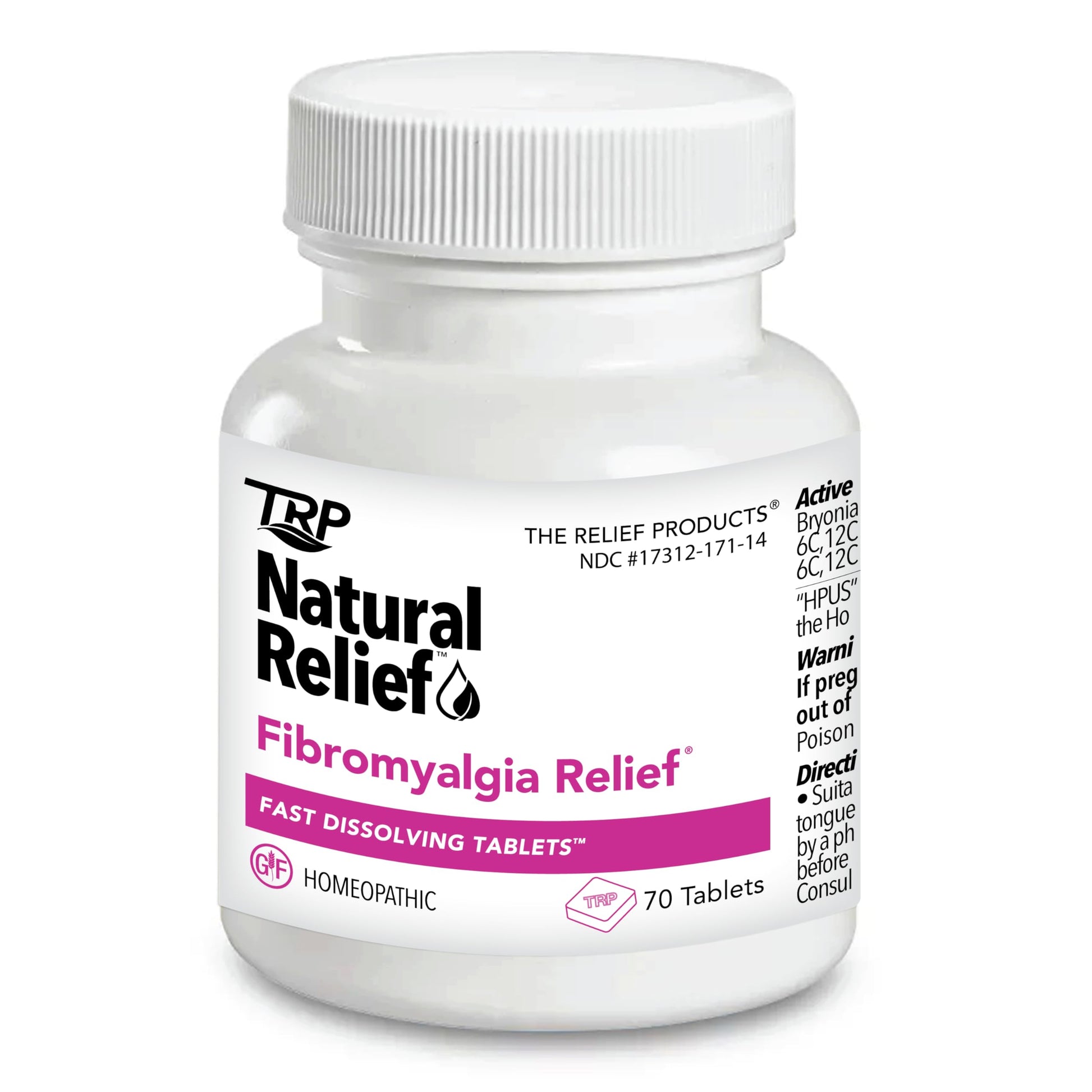 The Relief Products Natural Fibromyalgia Temporary Relief of Muscle Soreness Discomfot Tenderness Difficulty Moving & Joint Pain - 70ct TRP THE RELIEF PRODUCTS buy supplements canada