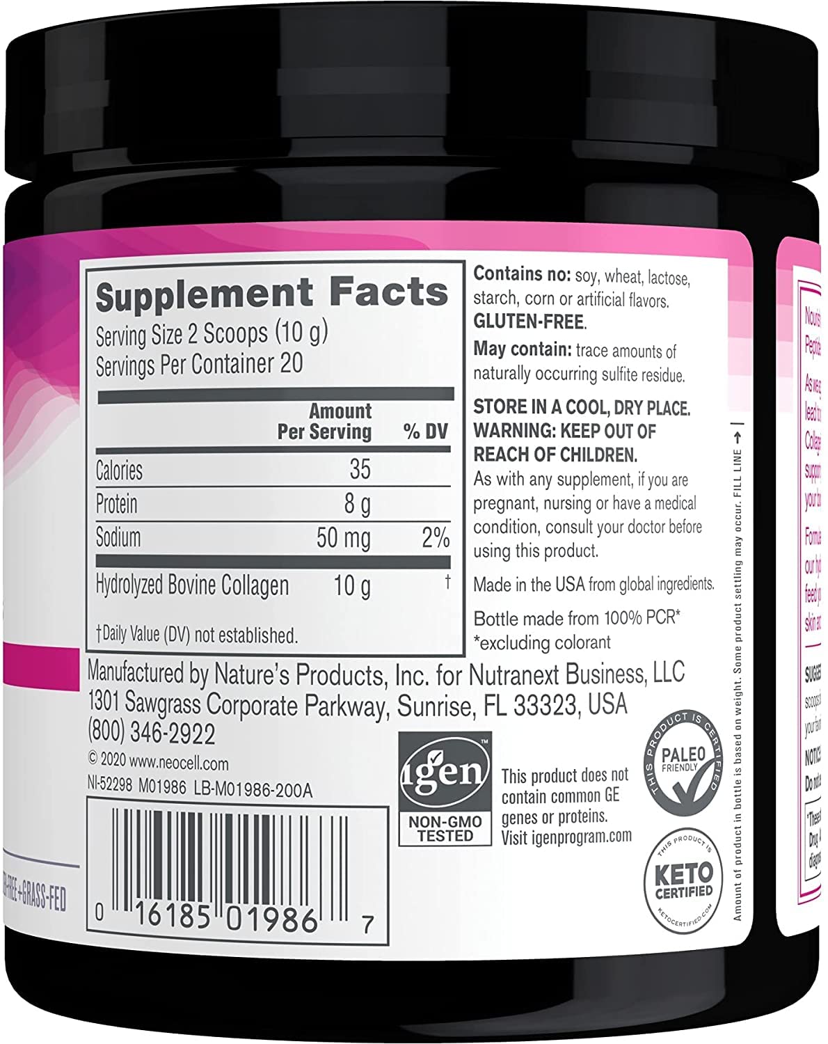 Neocell, Super Collagen, Type 1 & 3, 7 oz (198 g) Neocell buy supplements canada