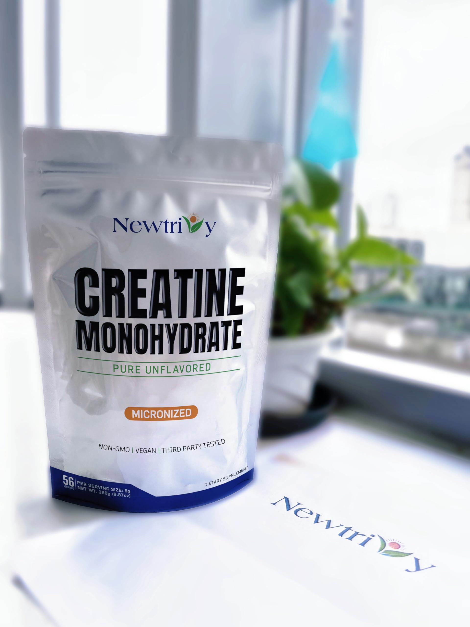 Creatine Monohydrate,Micronized, Pure,Unflavored,280g (9.8oz) Newtrivy buy supplements canada
