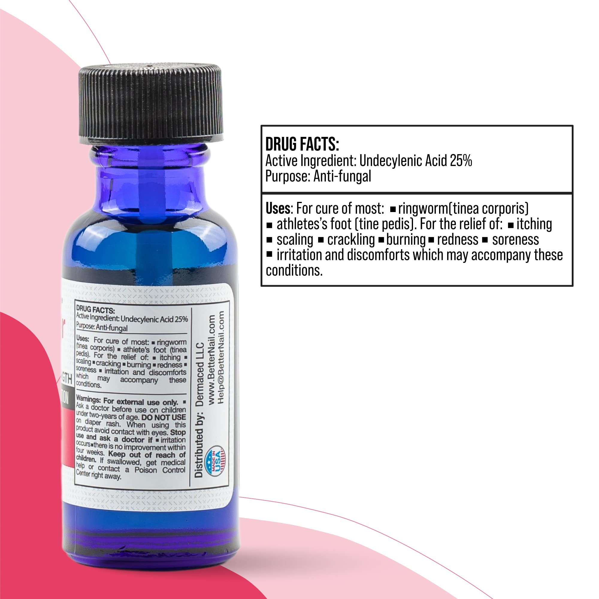 Better Nail - Treatment for Fungus Under & Around the Nail - Maximum Strength 25% Rejuvica Health buy supplements canada