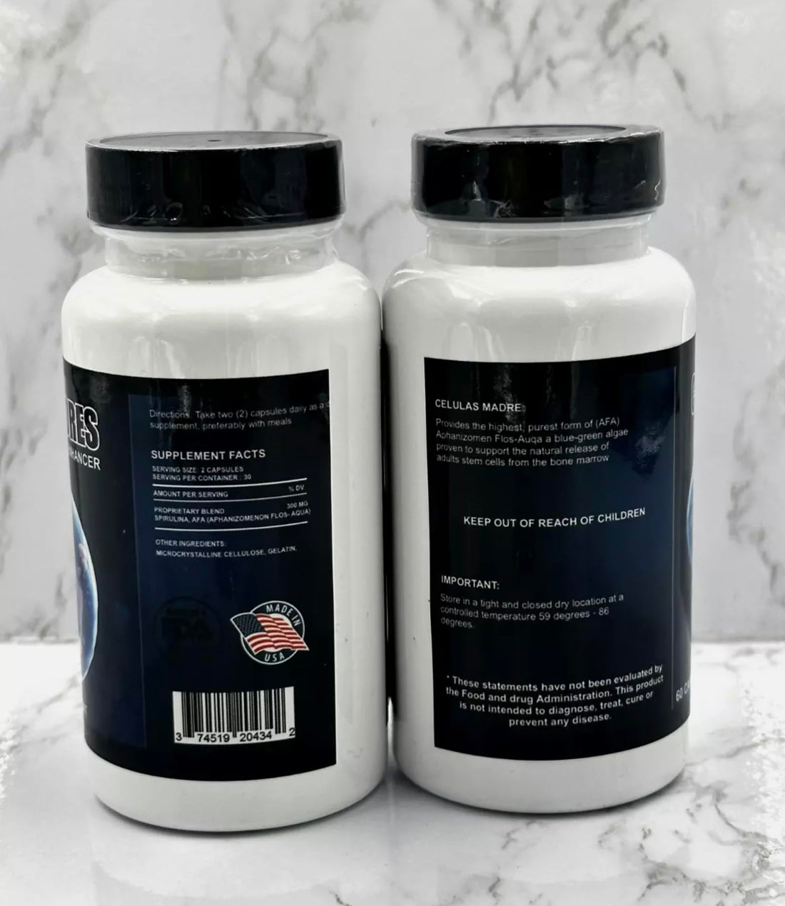 2 Bottles Celulas Madre Supports Joint & Muscles Stem Cell Immune Control 120 Capsules Madre Cell Plus. All Natural Steam Enhancer New Generic buy supplements canada