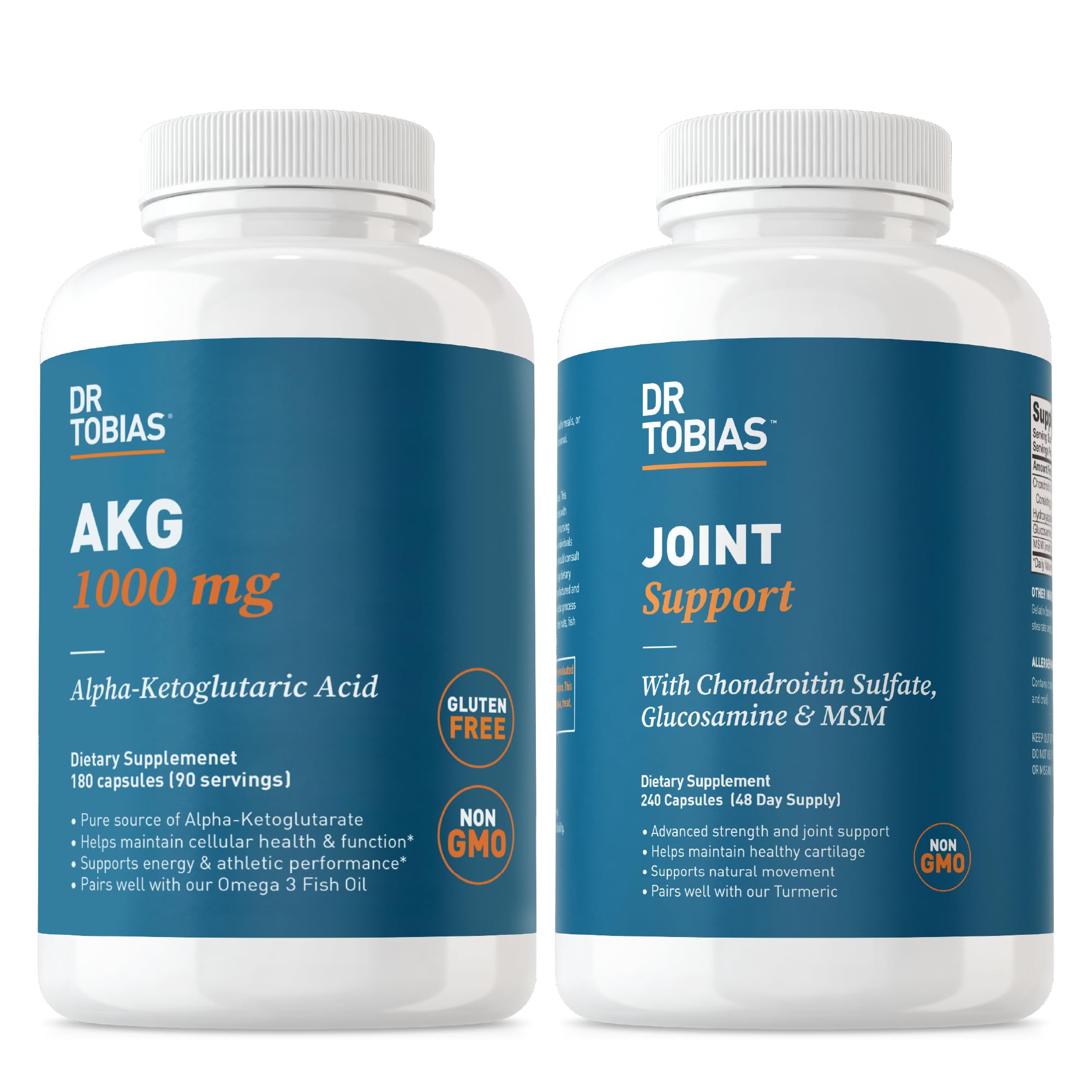 Dr. Tobias AKG Supplement & Joint Support Supplement - Supports Energy, Muscles, Cartilage & Joint Health, Non-GMO Dr. Tobias buy supplements canada