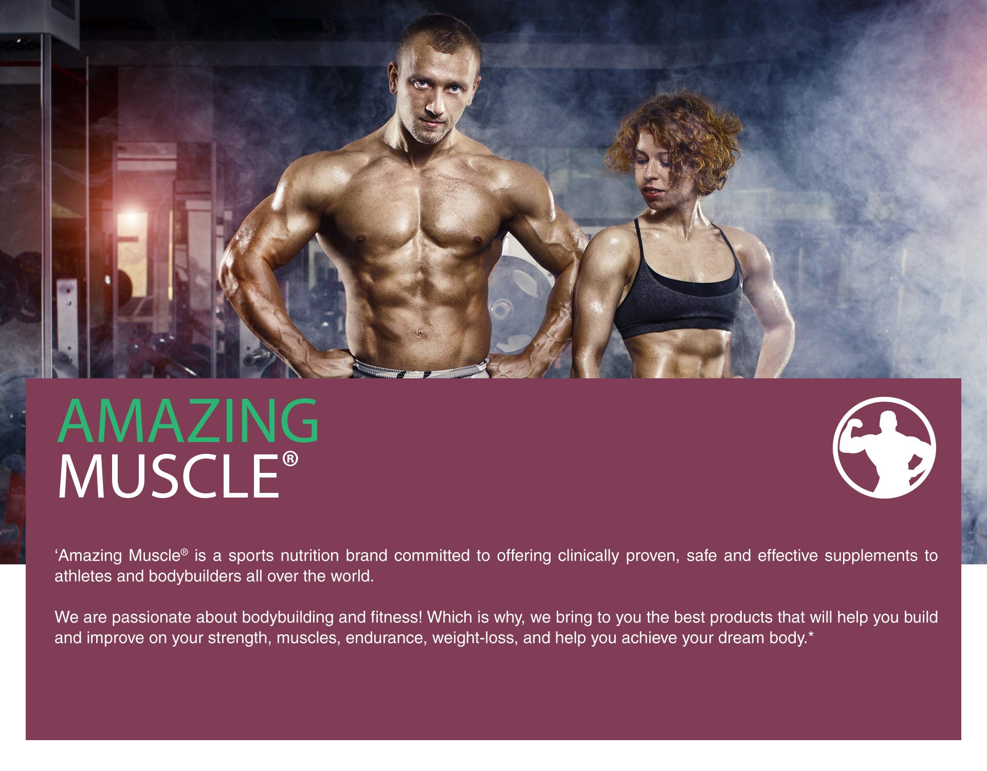 Amazing Muscle 100% Whey Protein Powder *Advanced Formula with Whey Protein Amazing Nutrition buy supplements canada