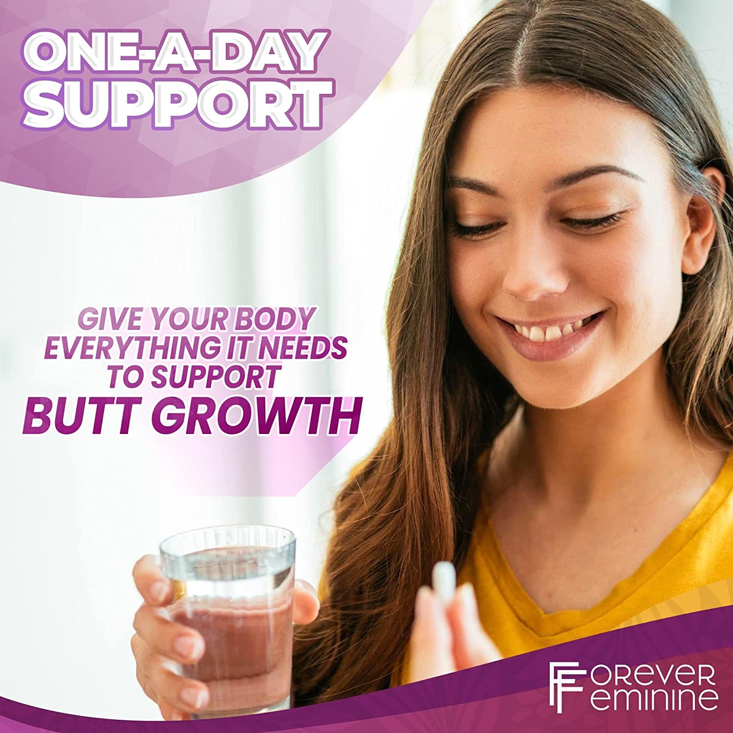 Forever Feminine Premium Butt Enhancement Pills - Booty Enlargement Pills - Shape Forever Feminine buy supplements canada