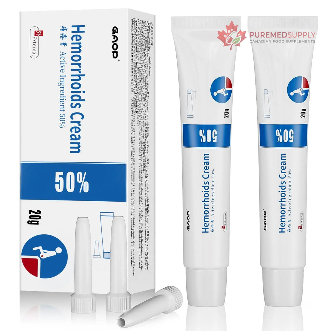 NXHMSWYG Hemorrhoid Cream, Fissure Ointment Body Care Cream Helps to Relieve Pain&Reduce Burning for Men and Women (2pcs) NXHMSWYG buy supplements canada