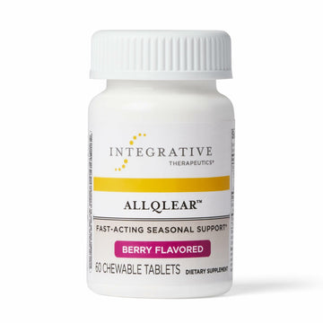 Integrative Therapeutics AllQlear - Seasonal Supplement for Immune Support *- Quail Egg Powder Blend - Dairy-Free - Berry Flavored, 60 Chewable Tablets (30 Servings) Integrative Therapeutics buy supplements canada