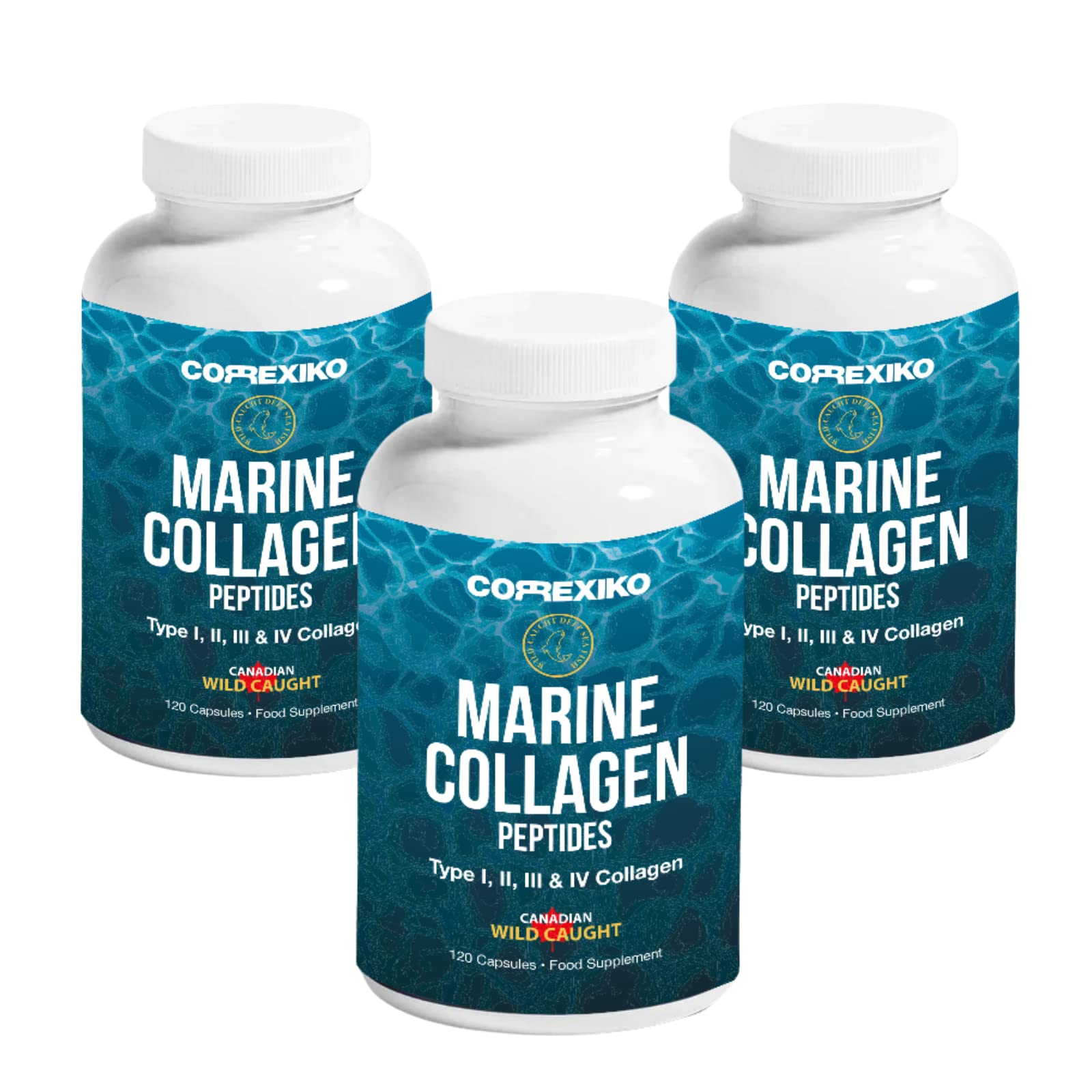 CORREXIKO Marine Collagen Pills, High Strength 2200mg Anti-Ageing Tablets CORREXIKO buy supplements canada