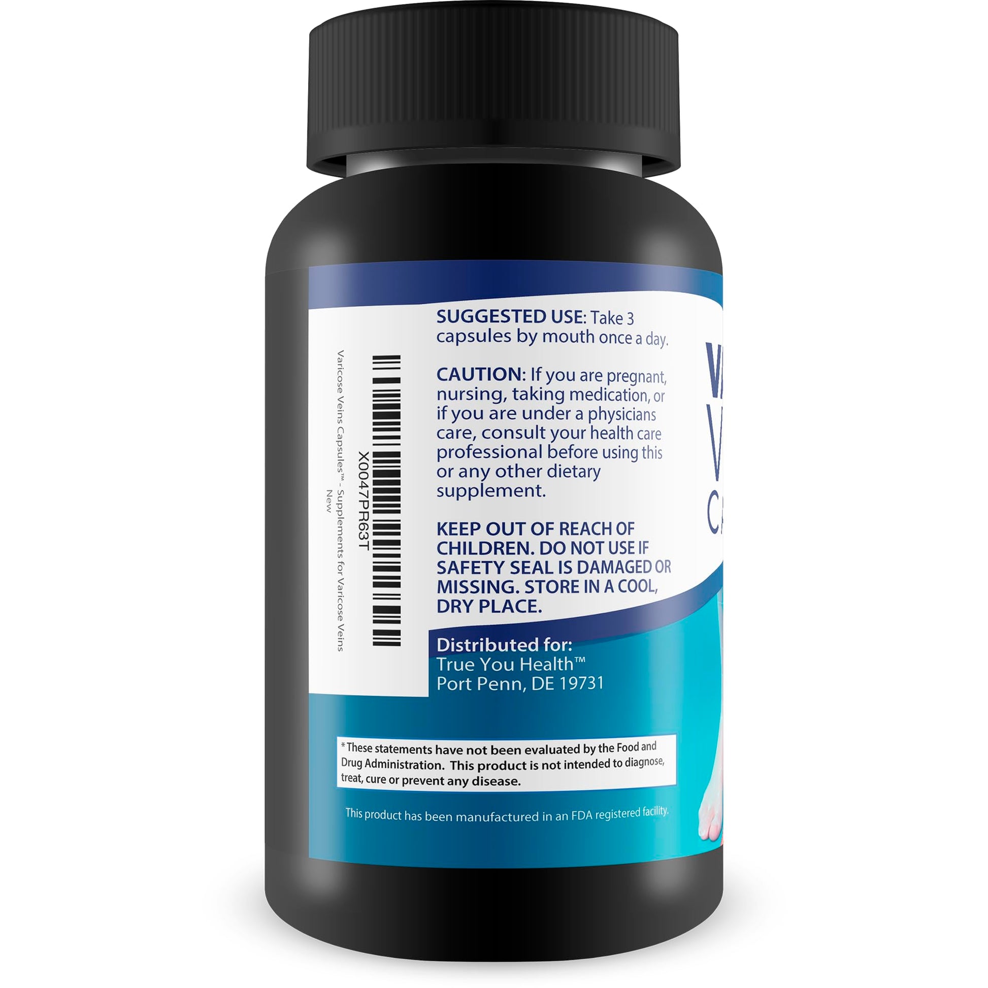 Varicose Veins Capsules - Our Best Natural Varicose Veins Treatment - Varicose Vein Supplement Anti Varicose Veins Women - Herbal Varicose Veins Treatment for Legs - Herbal Remedies for Varicose Veins Happy Health Marketplace buy supplements canada