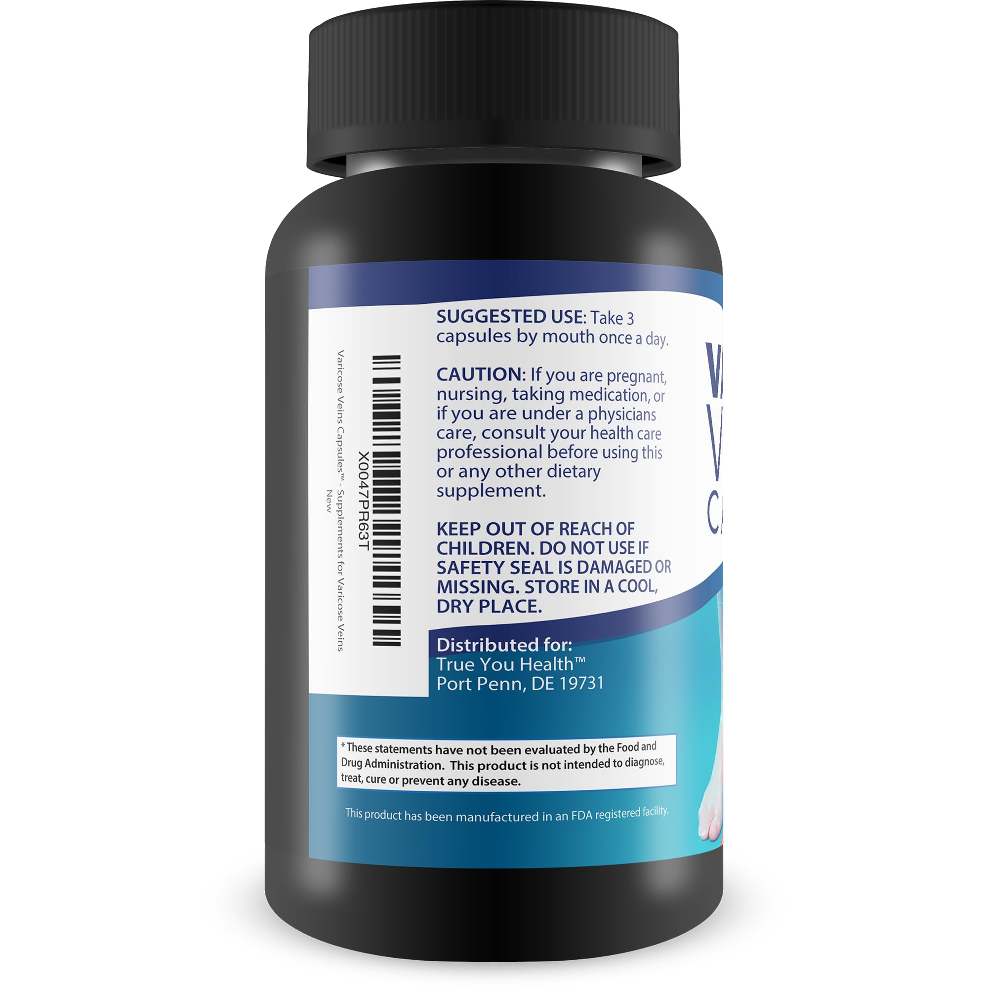 Varicose Veins Capsules - Our Best Natural Varicose Veins Treatment - Varicose Vein Supplement Anti Varicose Veins Women - Herbal Varicose Veins Treatment for Legs - Herbal Remedies for Varicose Veins Happy Health Marketplace buy supplements canada