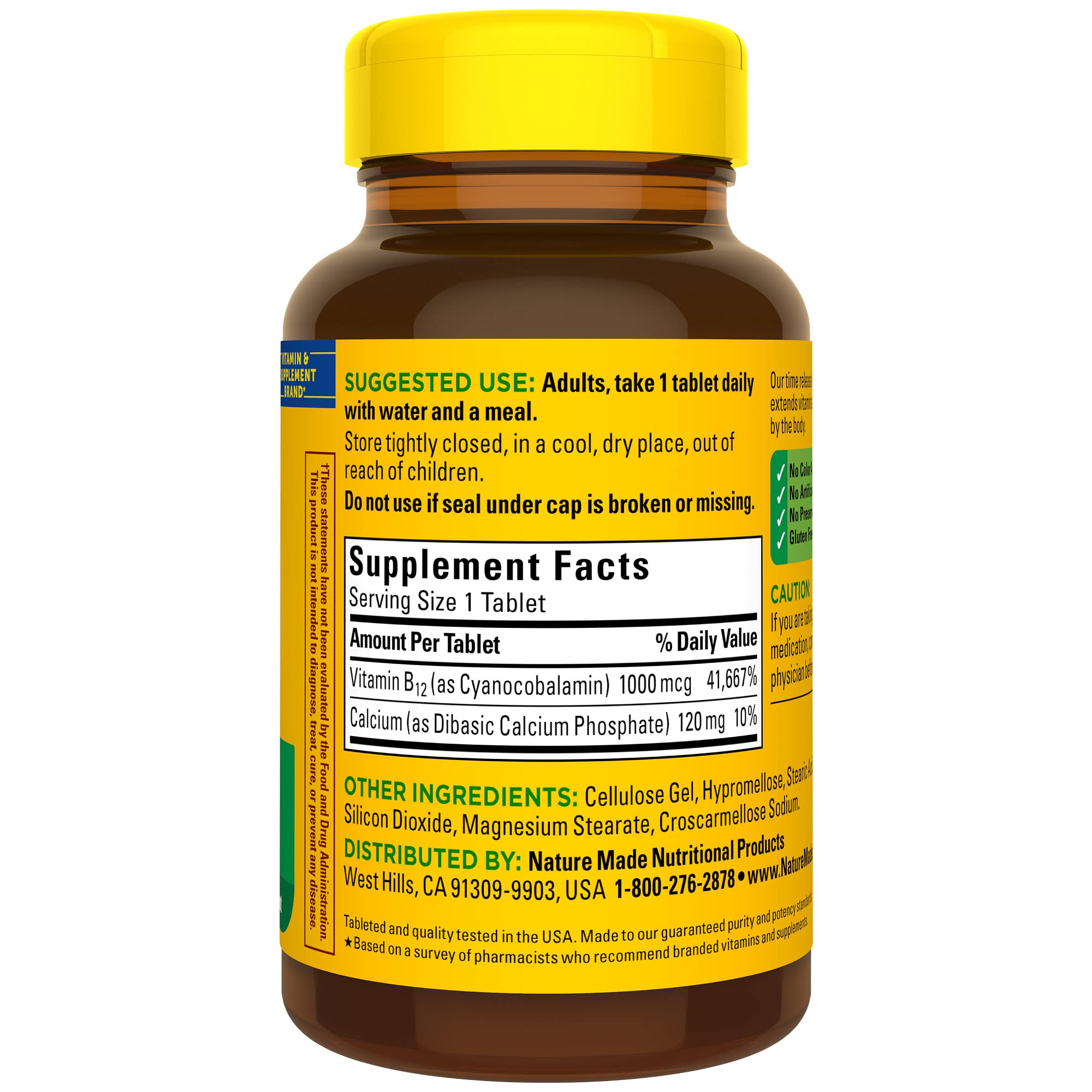 Nature Made Vitamin B12 1000 mcg, Dietary Supplement For Energy Metabolism Support Nature Made buy supplements canada
