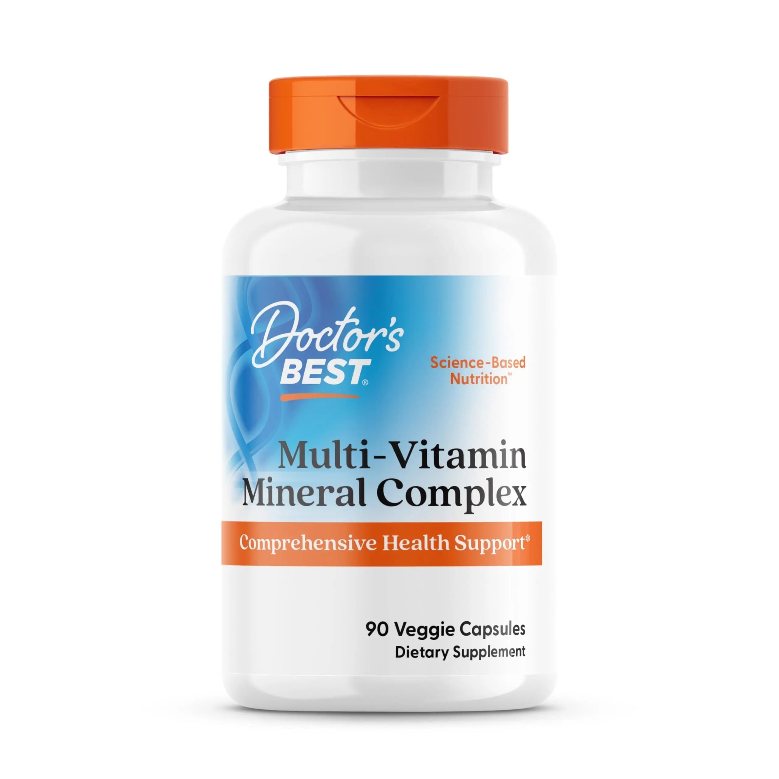 Doctors Best Multi-Vitamin Mineral Complex, Comprehensive Health Support, Non-GMO, Gluten Free, Vegan 90 Veggie Capsules Doctor's BEST buy supplements canada