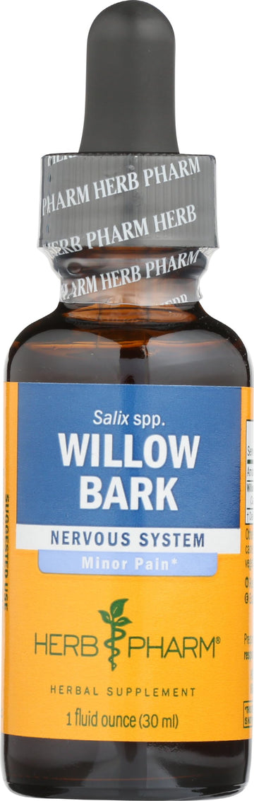 Herb Pharm Willow Bark Liquid Extract for Minor Pain - 1 Ounce (DWILL01) Herb Pharm buy supplements canada