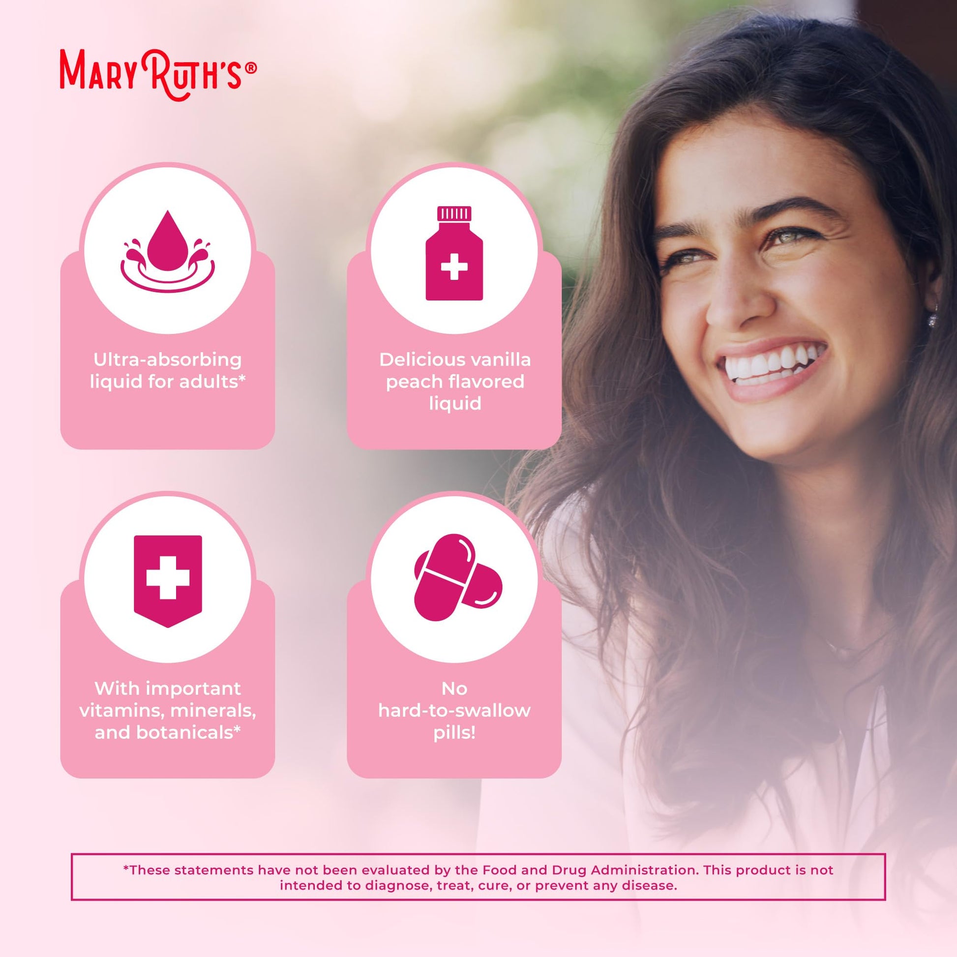 MaryRuth Organics USDA Organic Multivitamin for Women, Sugar Free Womens Multivitamin, Liquid Vitamins for Women, Immune Support Supplement, Ashwagandha, Methylfolate, Vegan, Non-GMO, 15.22 Fl Oz MARYRUTH'S buy supplements canada