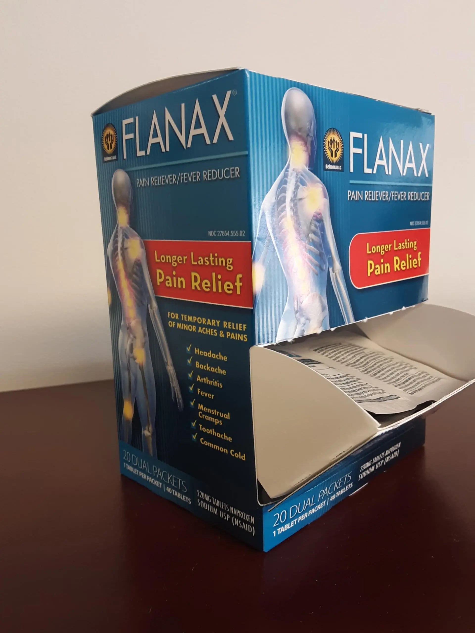 Flanax Pain Reliever Tablets 2ct Retail Dispenser Flanax buy supplements canada