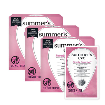 Summer's Eve Feminine Cleansing Wipes, Simply Sensitive, 16 Count, 3 Pack Summer's Eve buy supplements canada