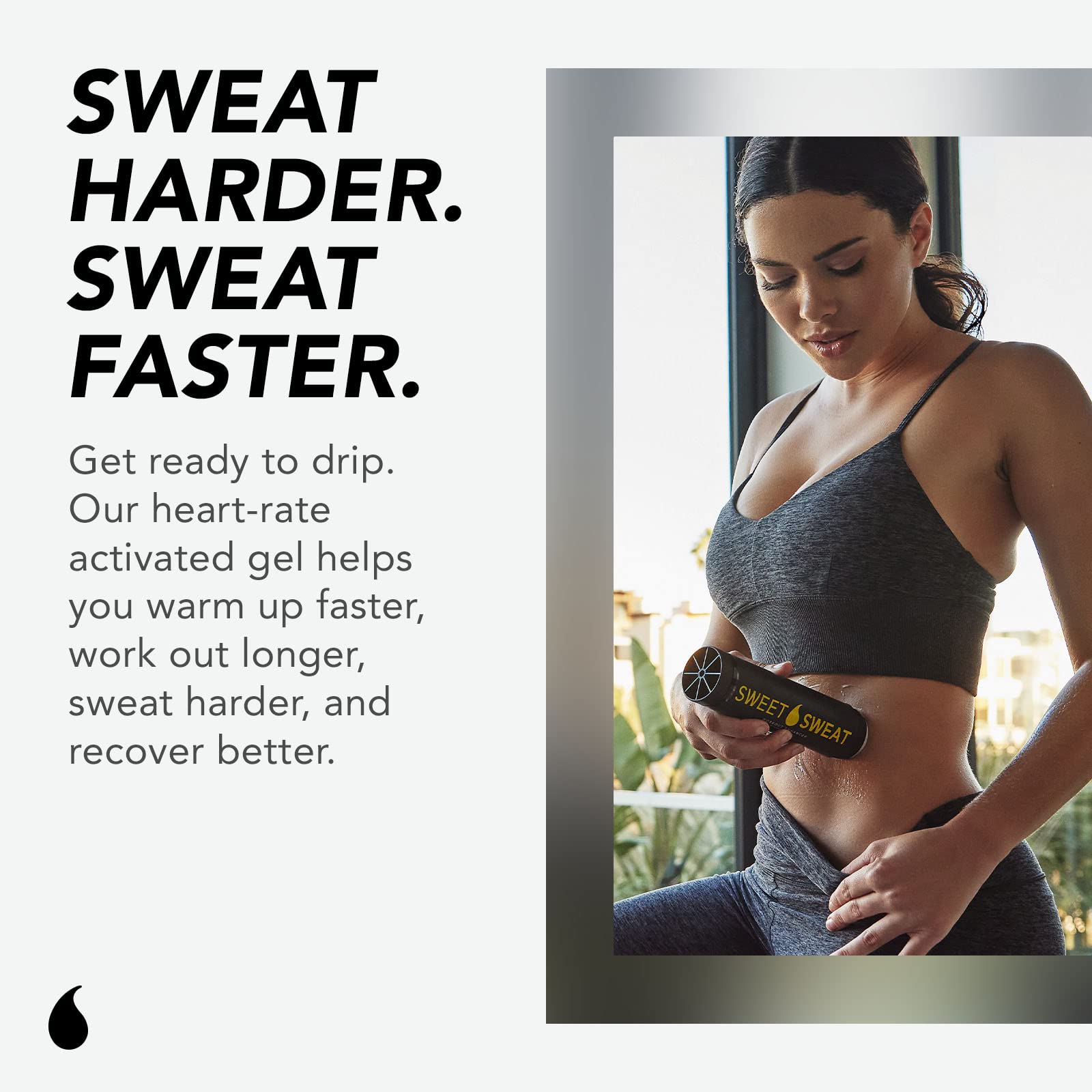 Sweet Sweat Workout Enhancer Roll-On Gel Stick - Sweat Harder and Faster Sports Research buy supplements canada