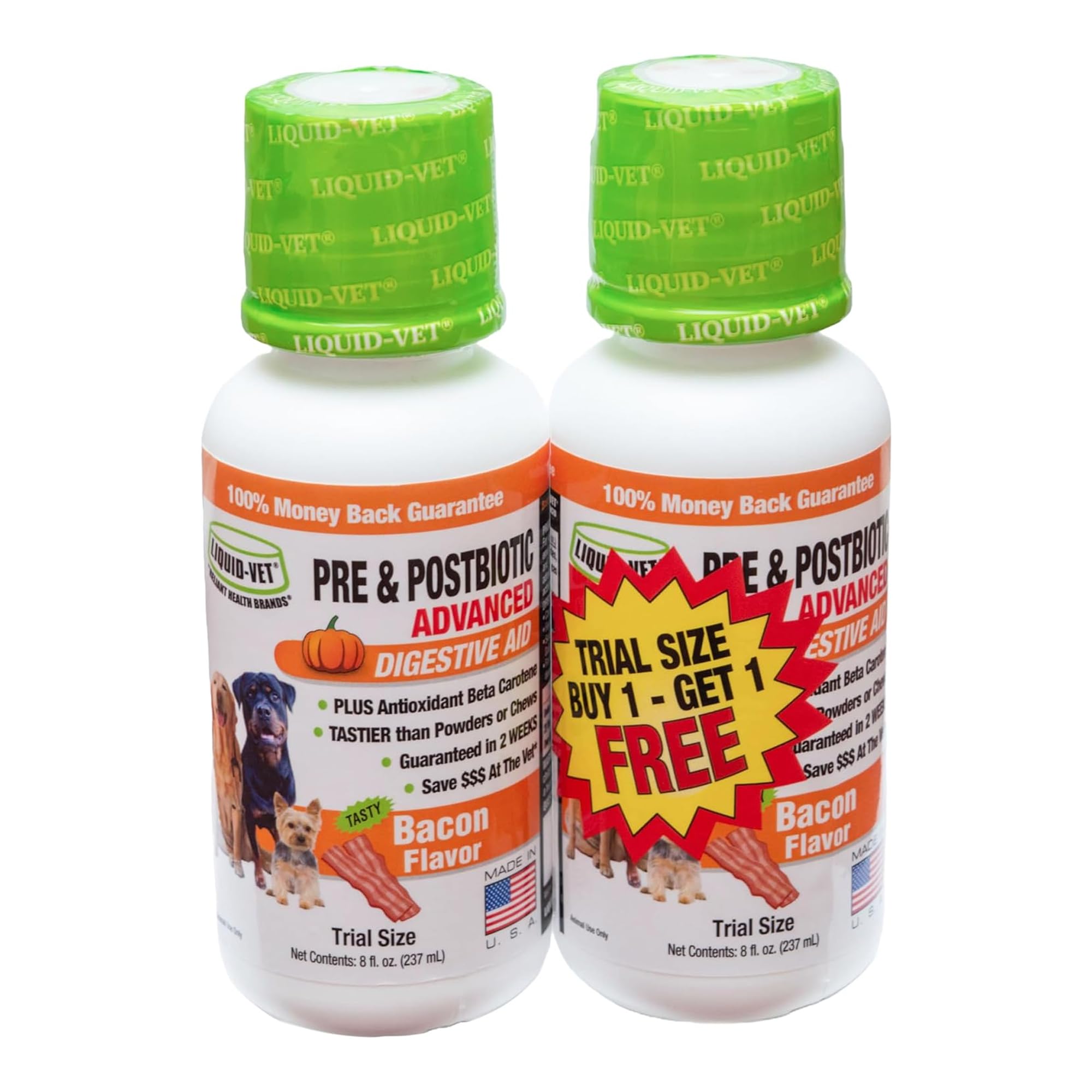 Pre & PostBiotic Support for Dogs – Digestive Upset, Stool Quality & Sensitive Stomach Support – Easy Liquid Formula for Picky Eaters LIQUID-VET buy supplements canada