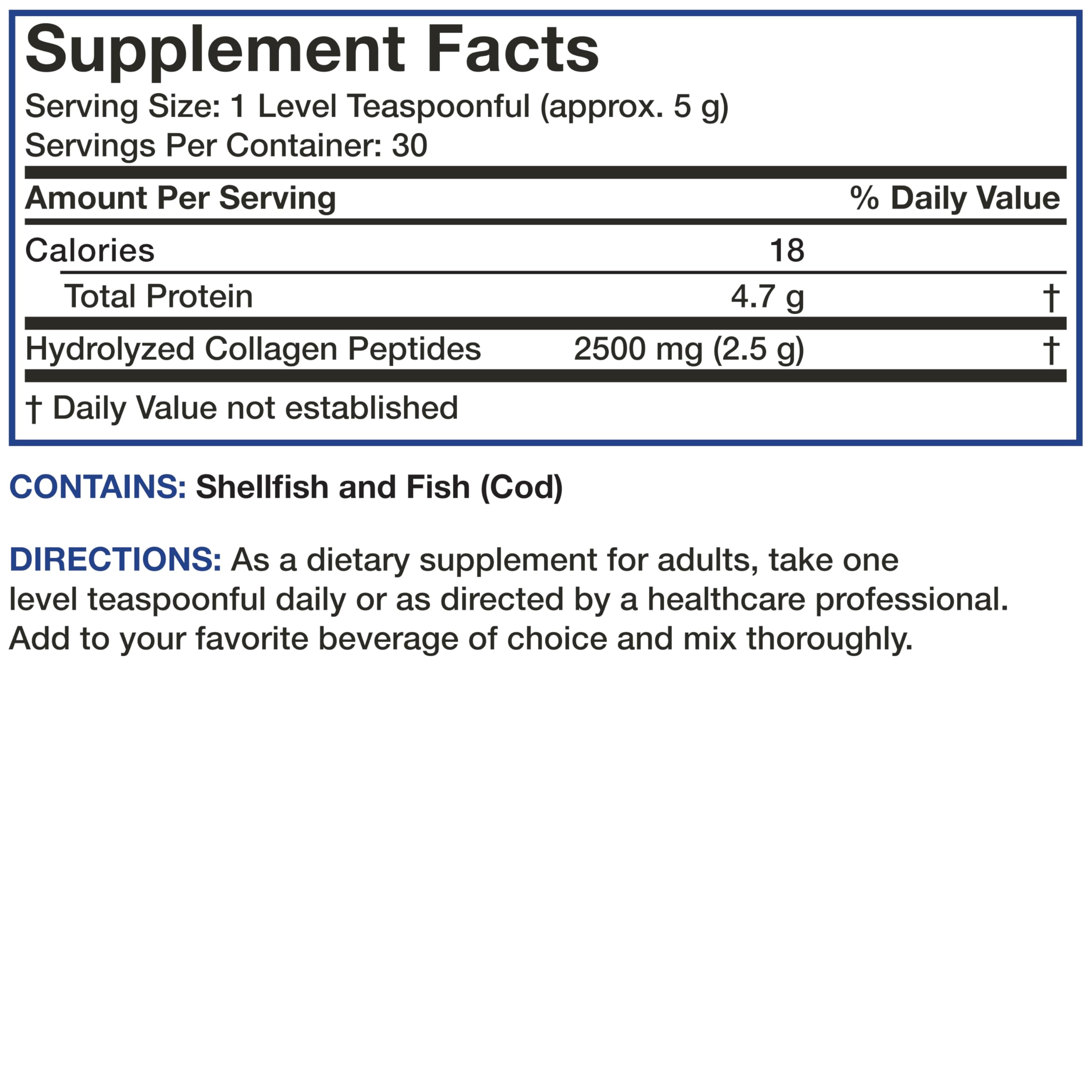 Bronson Marine Collagen Peptides Hydrolyzed Protein Powder 100% Wild Caught Nordic Cod Verified Sustainable Source for Joints Skin Hair Nails & Bones 150g (5.29oz) Bronson buy supplements canada