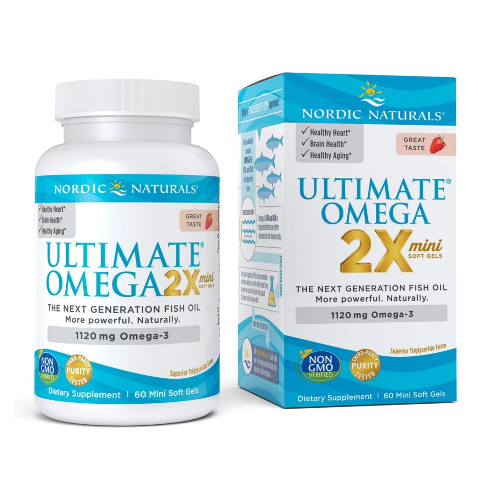 NORDIC NATURALS Ultimate Omega Minis, 60 CT Nordic Naturals buy supplements canada