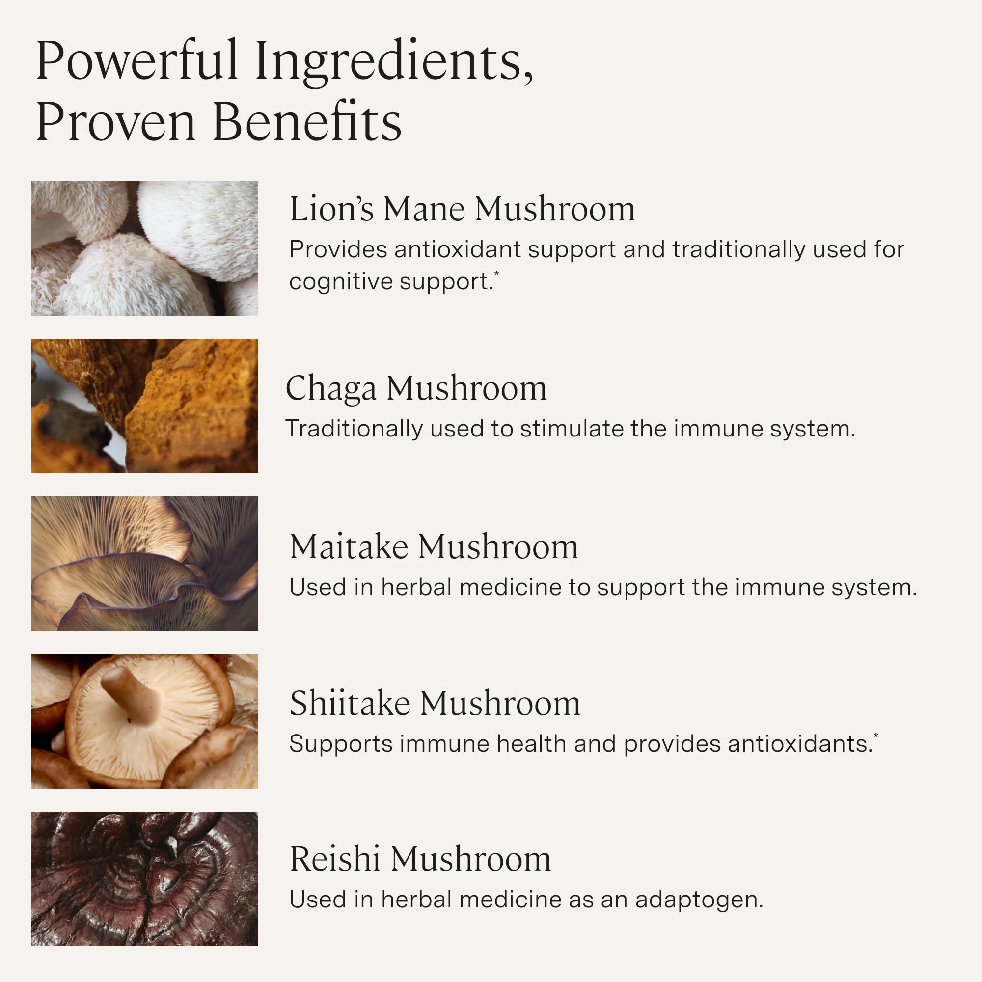 Stonehenge Health Dynamic Mushrooms 1,400 mg – 5 Mushroom Complex (Lion’s Mane, Reishi, Chaga, Maitake, Shiitake) – 100% Fruiting Bodies, Nootropic – Brain, Memory, Focus & Immune Support – 60 Caps Stonehenge Health buy supplements canada