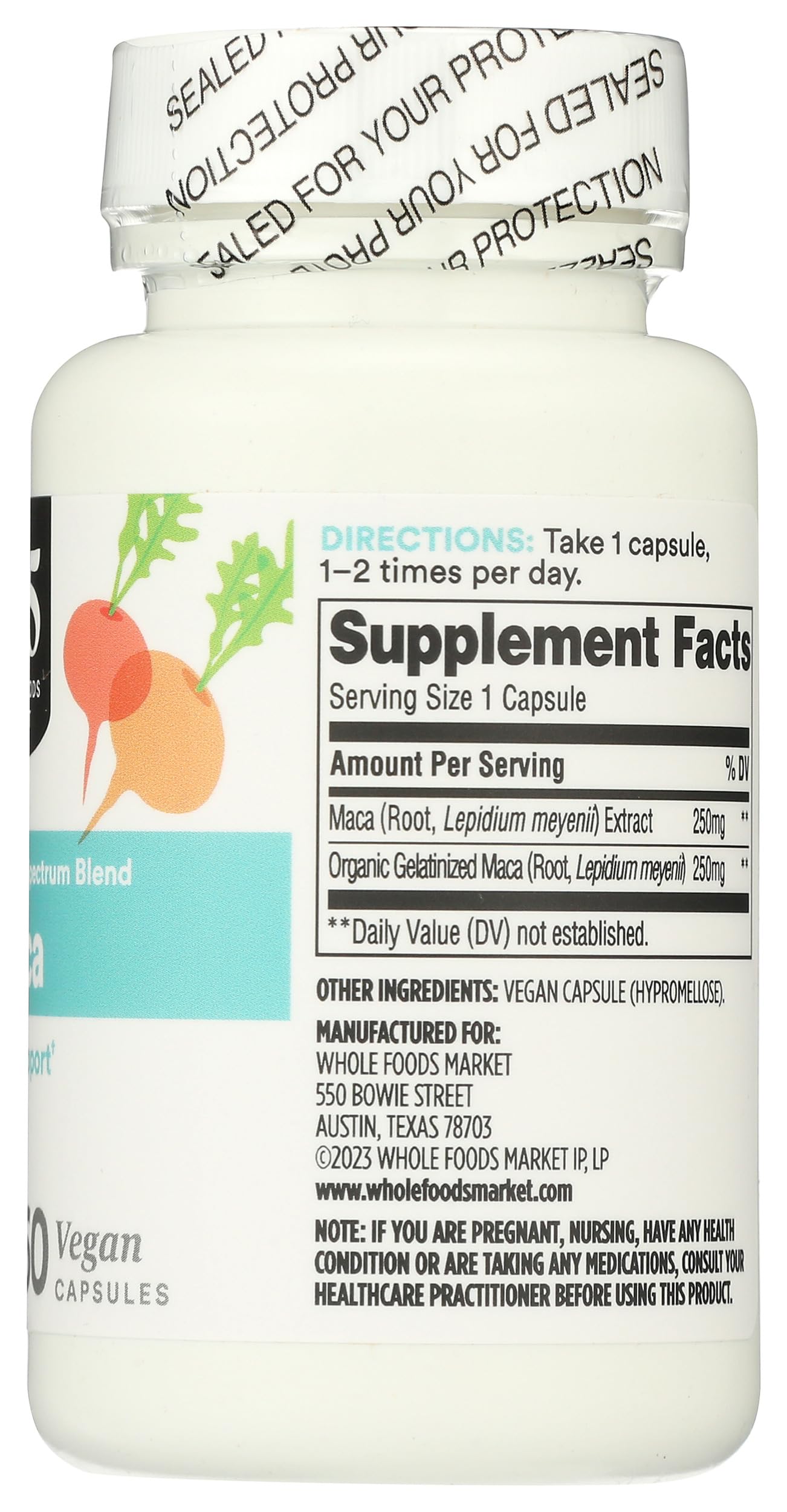 365 by Whole Foods Market, Maca Standardized + Full Spectrum Blend, Libido Support, Vegan Capsules, 60 Count 365 by Whole Foods Market buy supplements canada