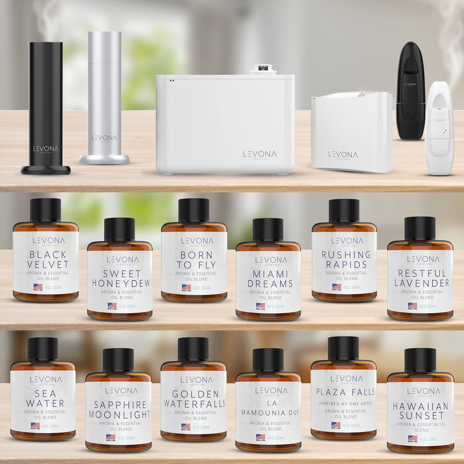 Levona Scent Essential Oils for Diffusers for Home: Miami Dreams Hotel & Home Luxury Scents Fragrance Oil LEVONA SCENT buy supplements canada