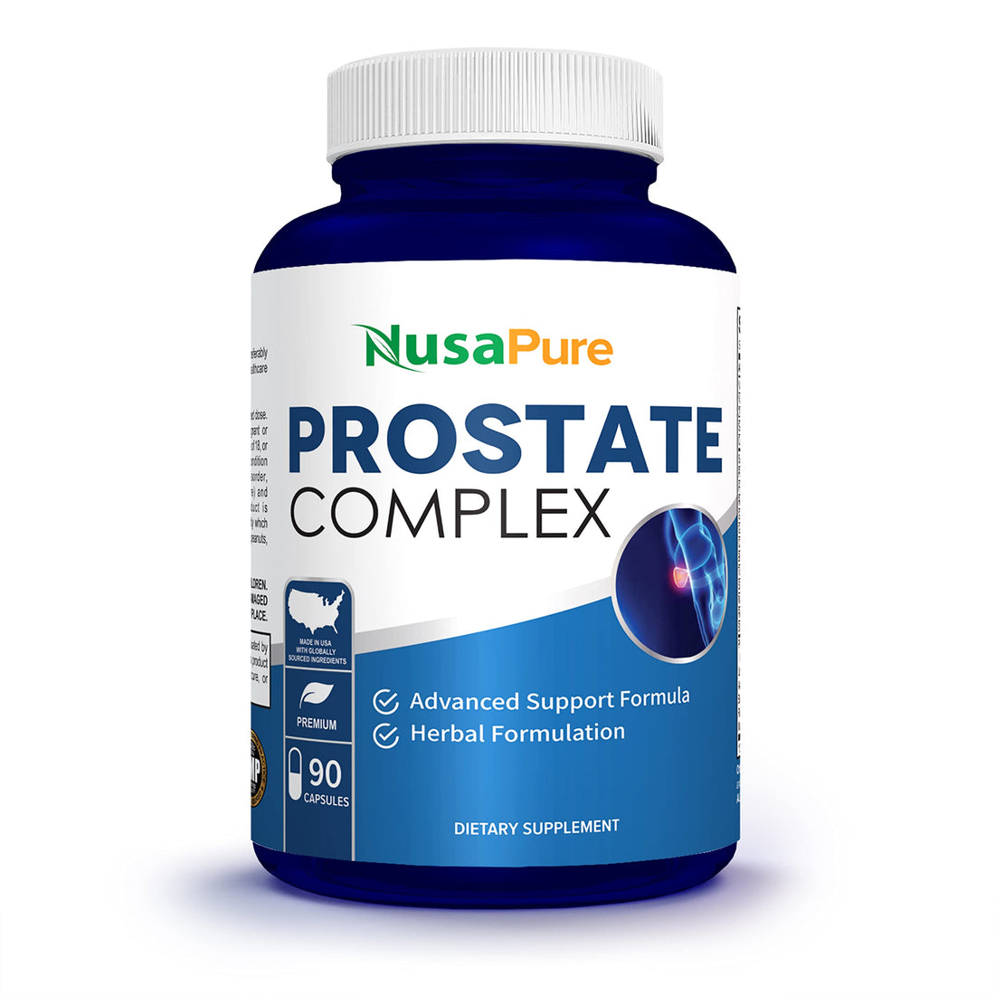 NusaPure Saw Prostate Palmetto Complex (Plant Sterol Complex, Nettle Root, Pygeum Bark, Graviola) - 90 Capsules NusaPure buy supplements canada