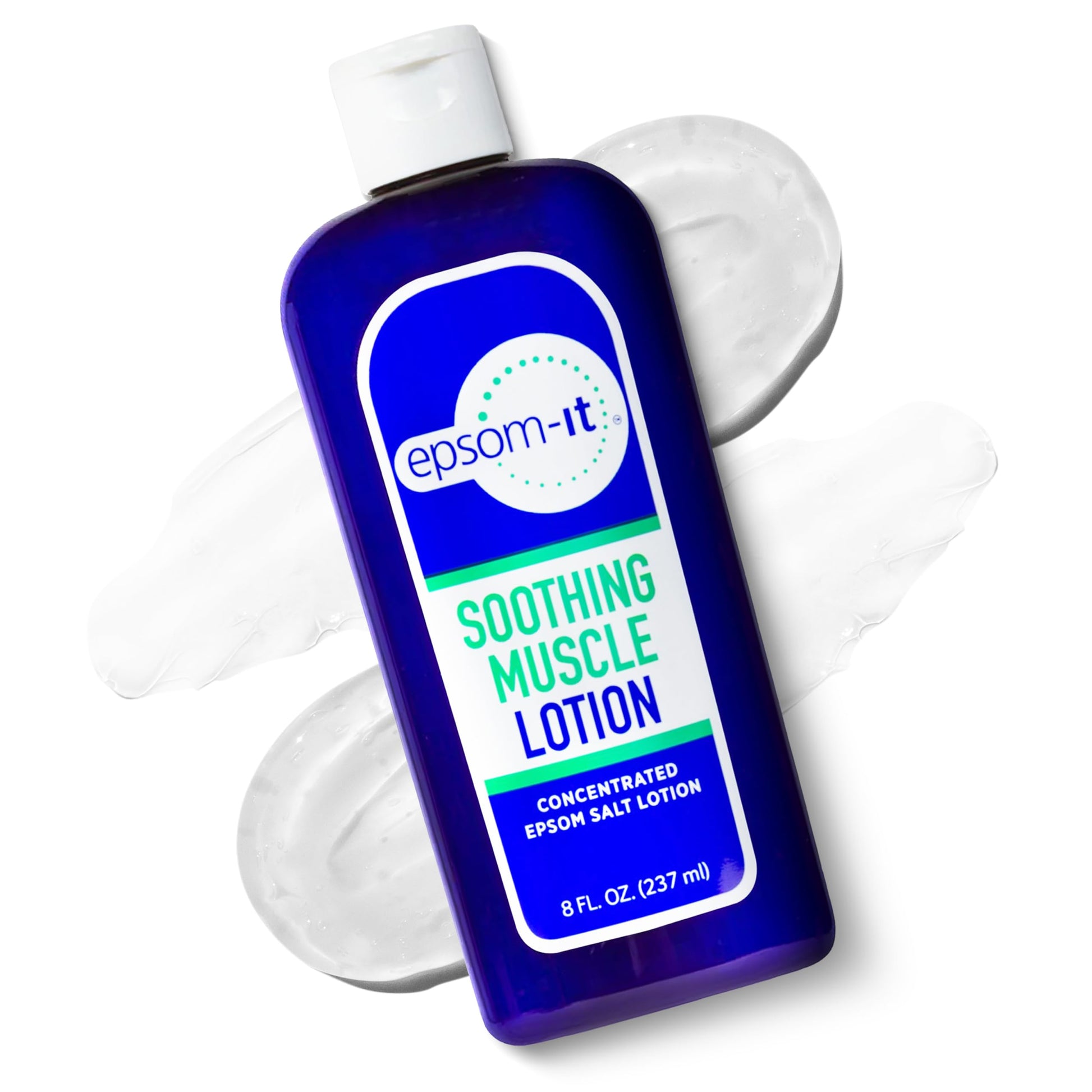 Epsom-It Soothing Muscle Magnesium Lotion – Epsom Salt Topical Cream with Arnica and Magnesium Sulfate - Designed for Muscle Stiffness, Leg Cramps, Feet, Knees and Achy Feet - 8.0 oz EPSOM-IT buy supplements canada