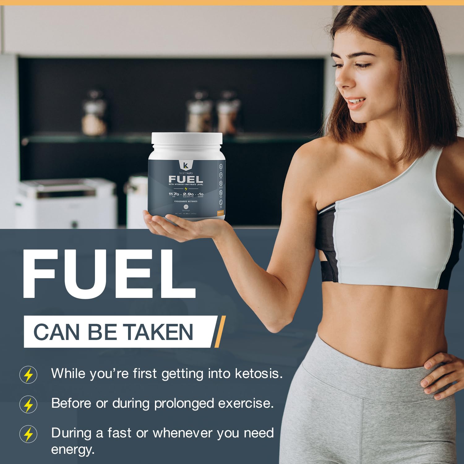 TeamKeto exogenous Ketones Powder, Pure Keto BHB Salts | Dairy & Gluten Free-Best Keto TeamKeto buy supplements canada