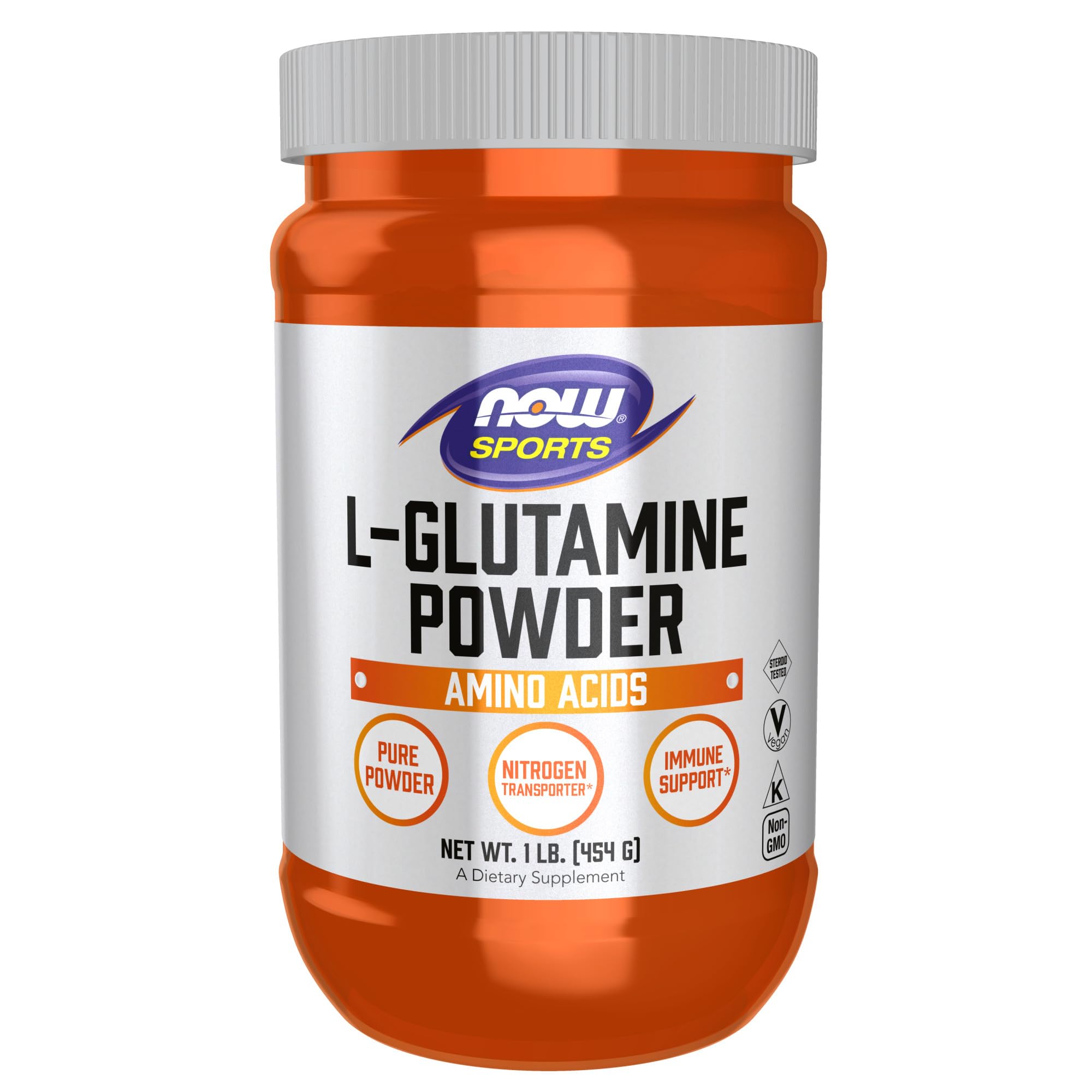NOW Foods Sports Nutrition, L-Glutamine Pure Powder, Nitrogen Transporter*, Amino Acid, 1-Pound NOW Foods buy supplements canada