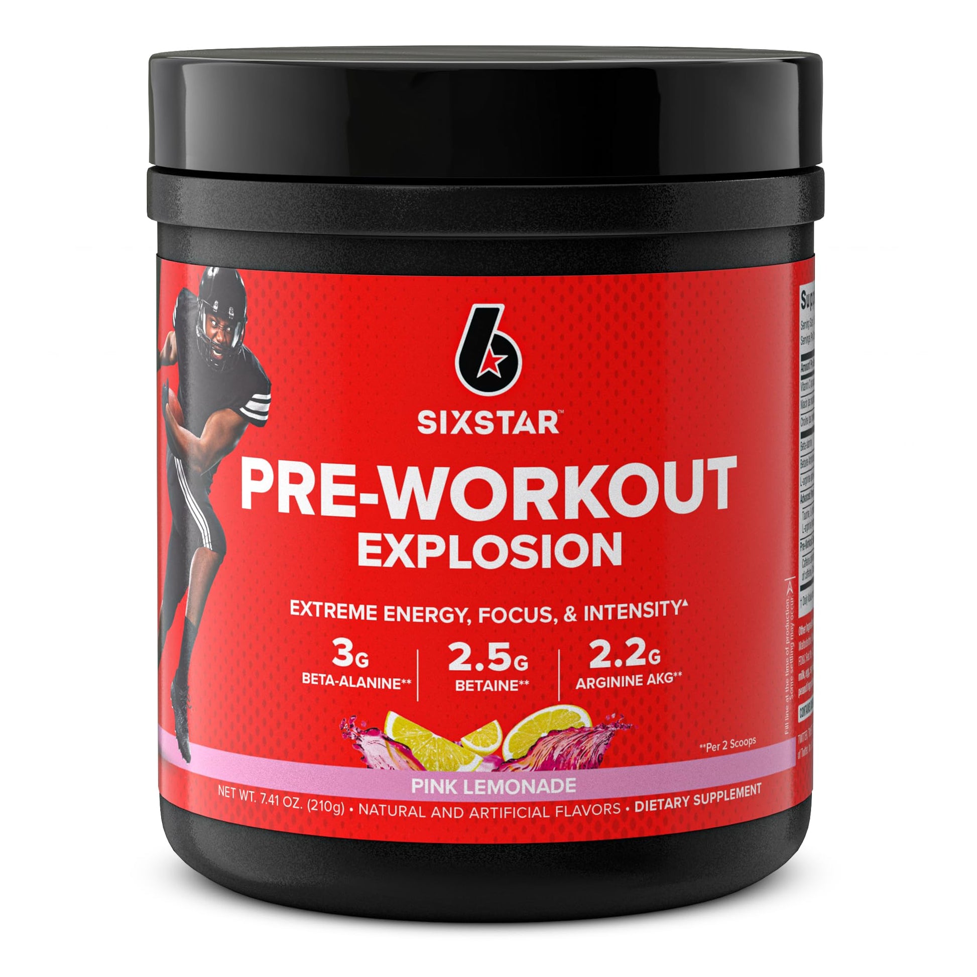 Six Star Pre Workout PreWorkout Explosion Pre Workout Powder for Men & Women PreWorkout Six Star buy supplements canada
