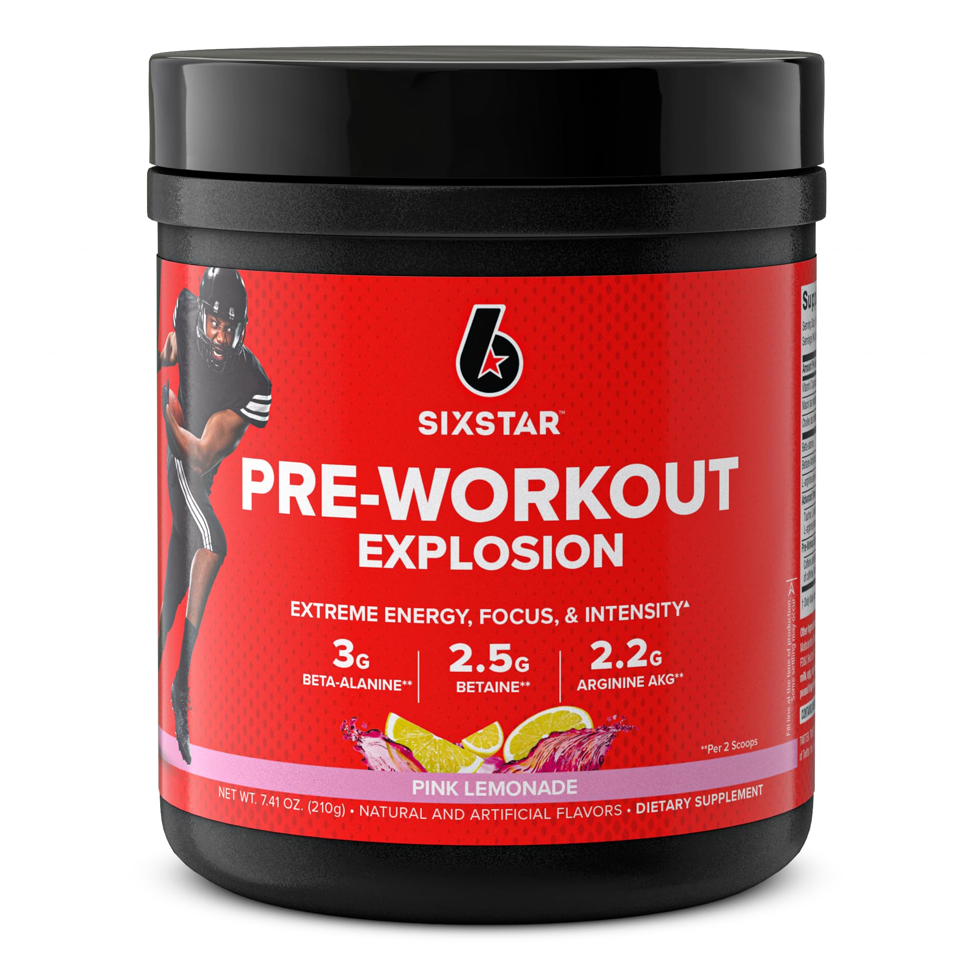 Six Star Pre Workout PreWorkout Explosion Pre Workout Powder for Men & Women PreWorkout Six Star buy supplements canada