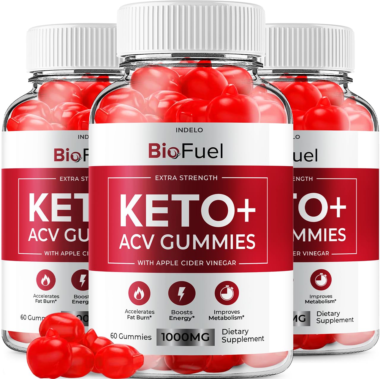 (3 Pack) Bio Fuel Keto ACV Gummies - Advanced Formula BioFuel Keto Plus ACV Gummies Apple Cider Vinegar Bio Fuel ACV, Weight Management Gummies Dietary Supplement Reviews Men Women (180 Gummies) Indelo buy supplements canada