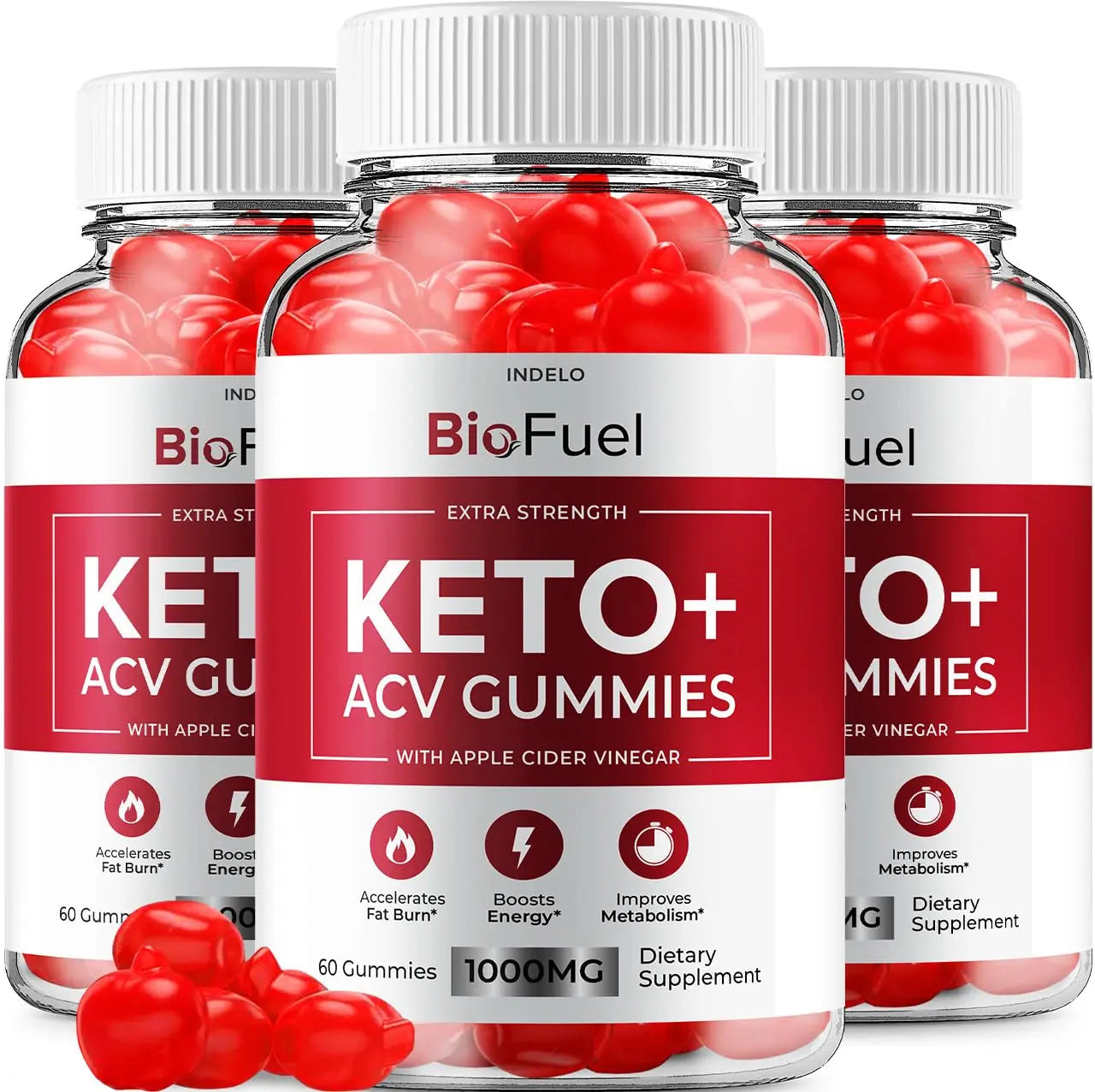 (3 Pack) Bio Fuel Keto ACV Gummies - Advanced Formula BioFuel Keto Plus ACV Gummies Apple Cider Vinegar Bio Fuel ACV, Weight Management Gummies Dietary Supplement Reviews Men Women (180 Gummies) Indelo buy supplements canada