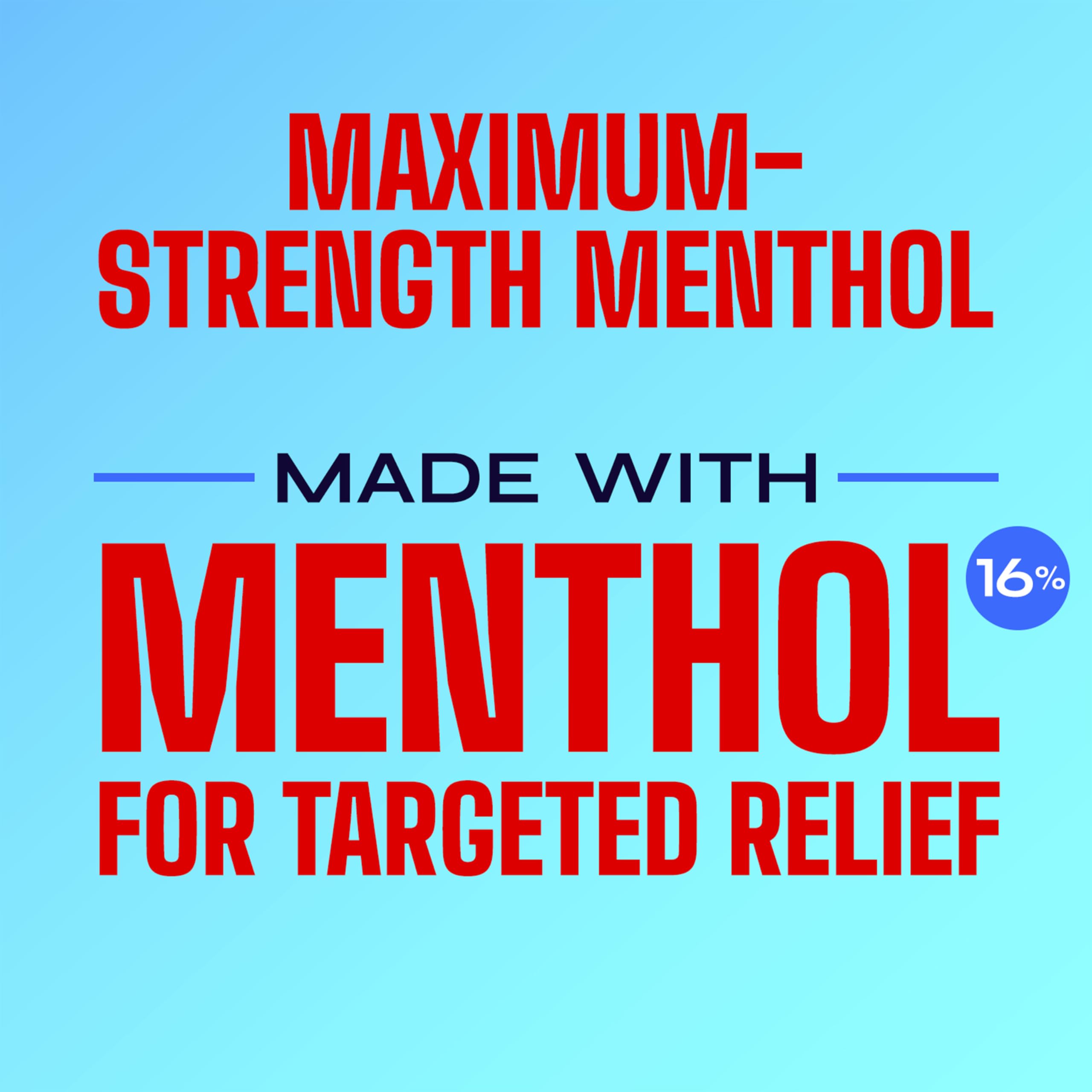 Icy Hot Original Pain Relief No-Mess Roll-On Applicator, Fast-Acting Pain Relief with Max Strength Menthol 16%, Contrast Therapy for Backaches, Joints, Muscle Strains and Arthritis, 2.5 oz Icy Hot buy supplements canada