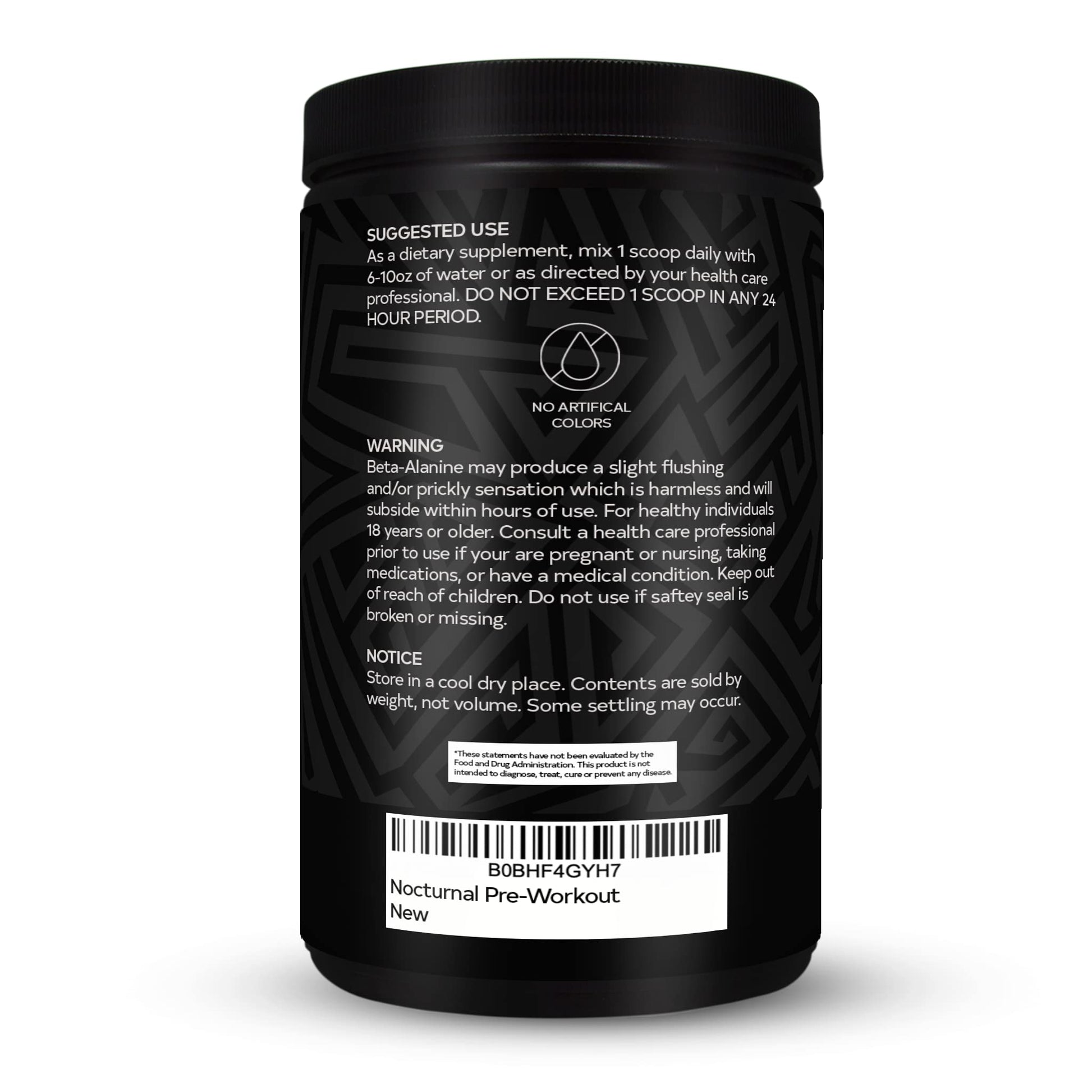 The Supplement Co Nocturnal Pre Workout - No Caffeine Night Time Preworkout for Men The Supplement Co buy supplements canada