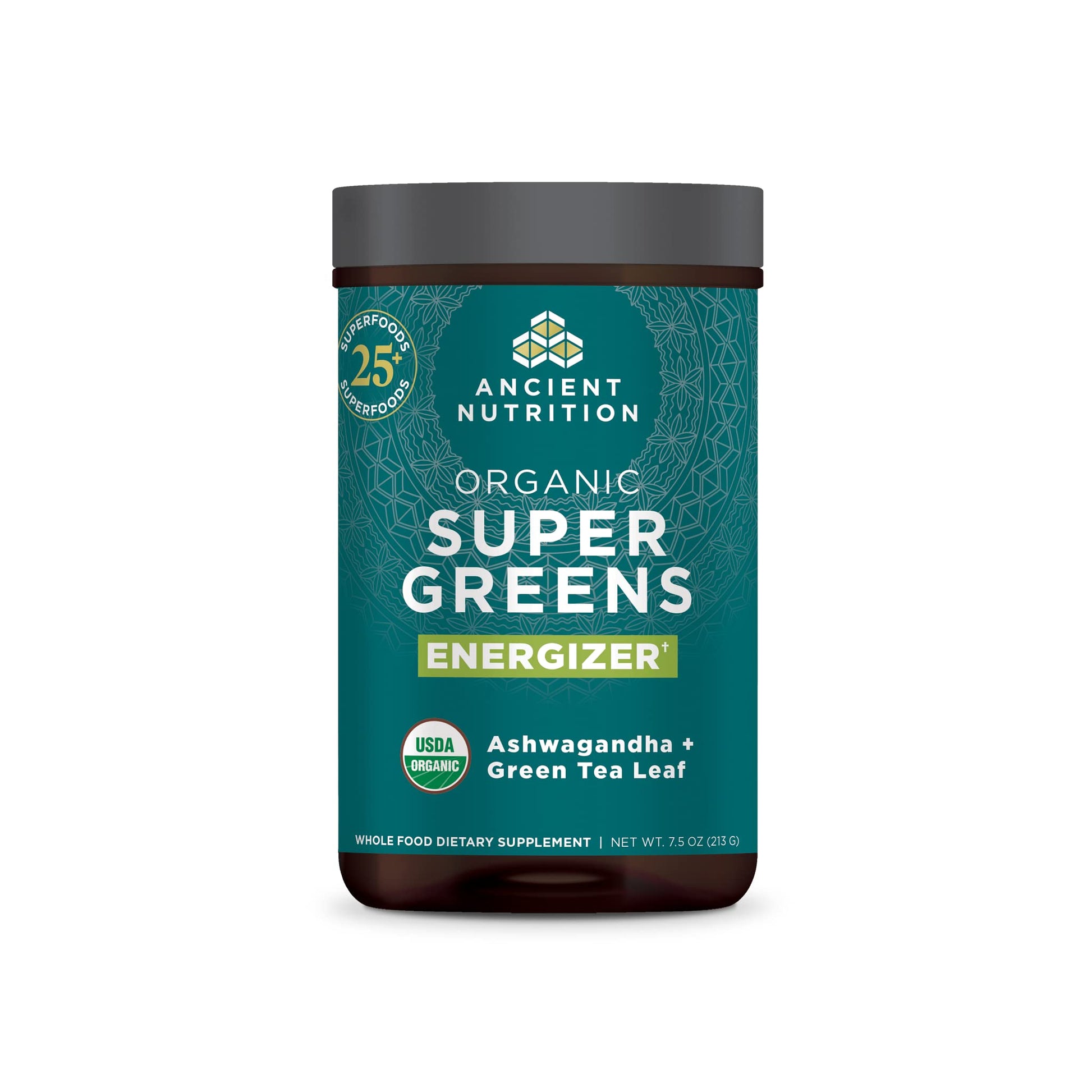Ancient Nutrition Supergreens Energizer Powder, Organic Superfood Powder with Caffeine Ancient Nutrition buy supplements canada