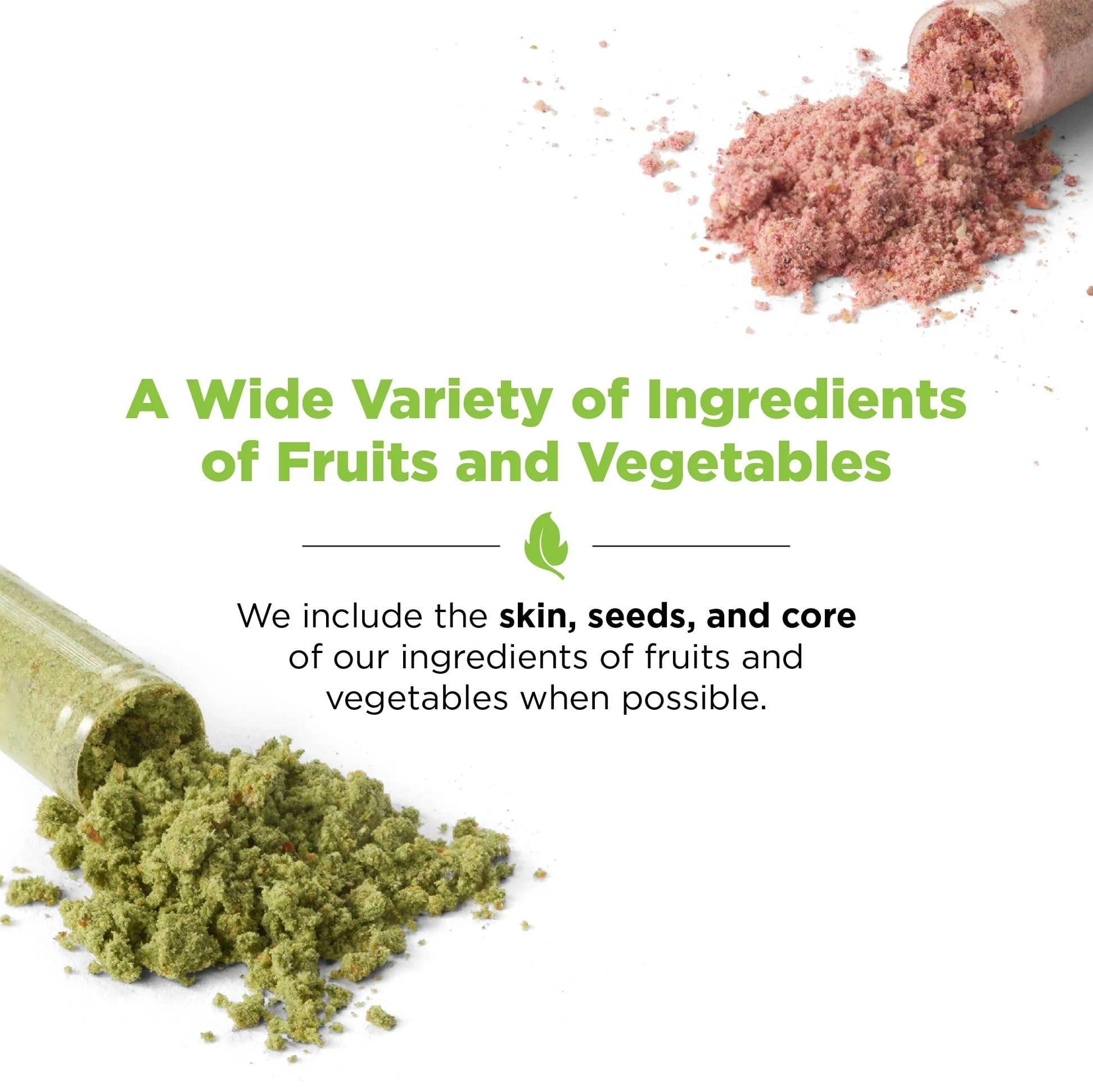 Balance of Nature Fruits & Veggies Supplements - Whole Fruit and Vegetable Ingredients for Women, Men, and Kids - 90 Fruits Capsules, 90 Veggies Capsules - 1 Set Balance of Nature buy supplements canada