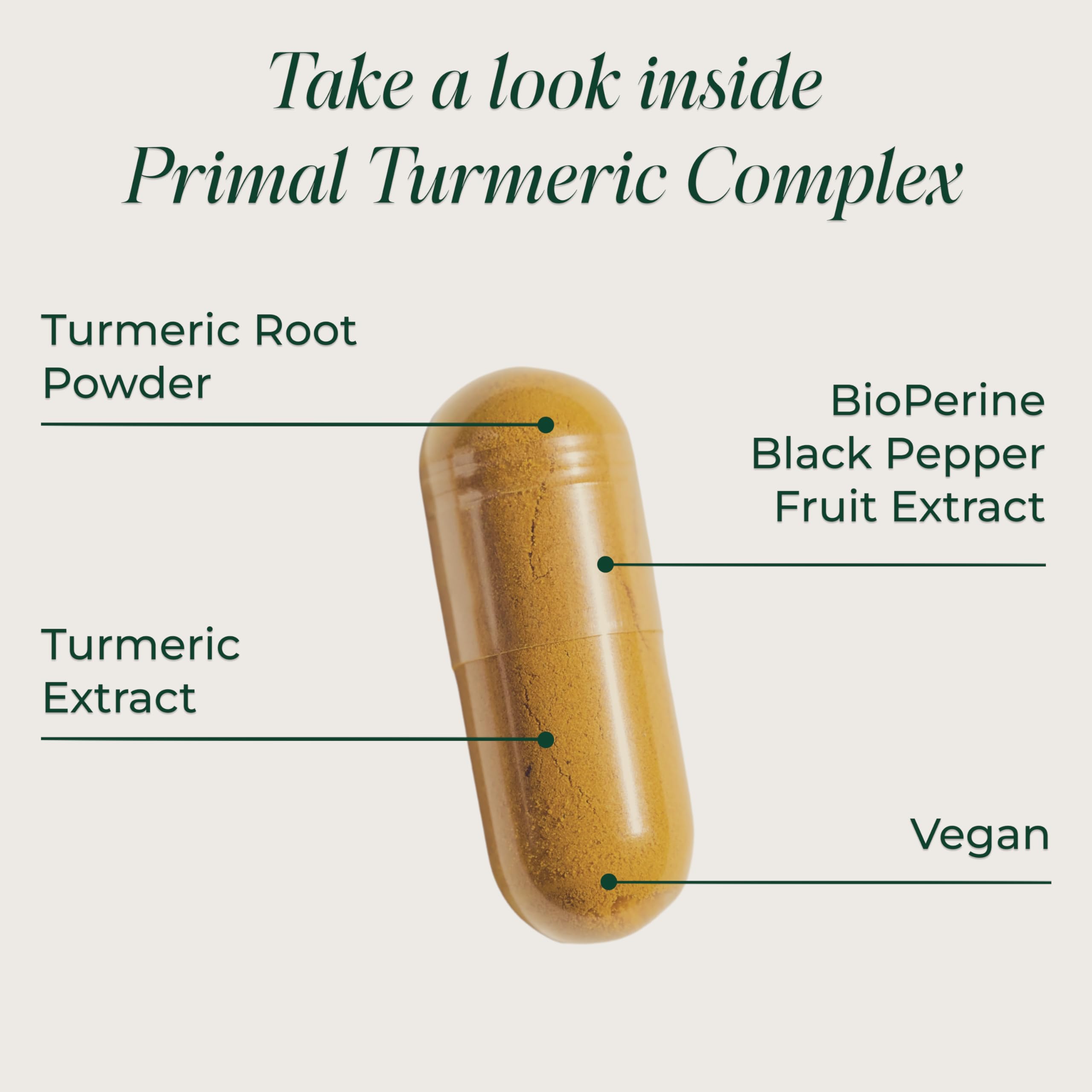 Primal Harvest 1 Pack, Primal Turmeric Complex w/Black Pepper Extract, Joint and Mobility Support Turmeric Supplement for Women & Men, 60 Capsules Primal Harvest buy supplements canada