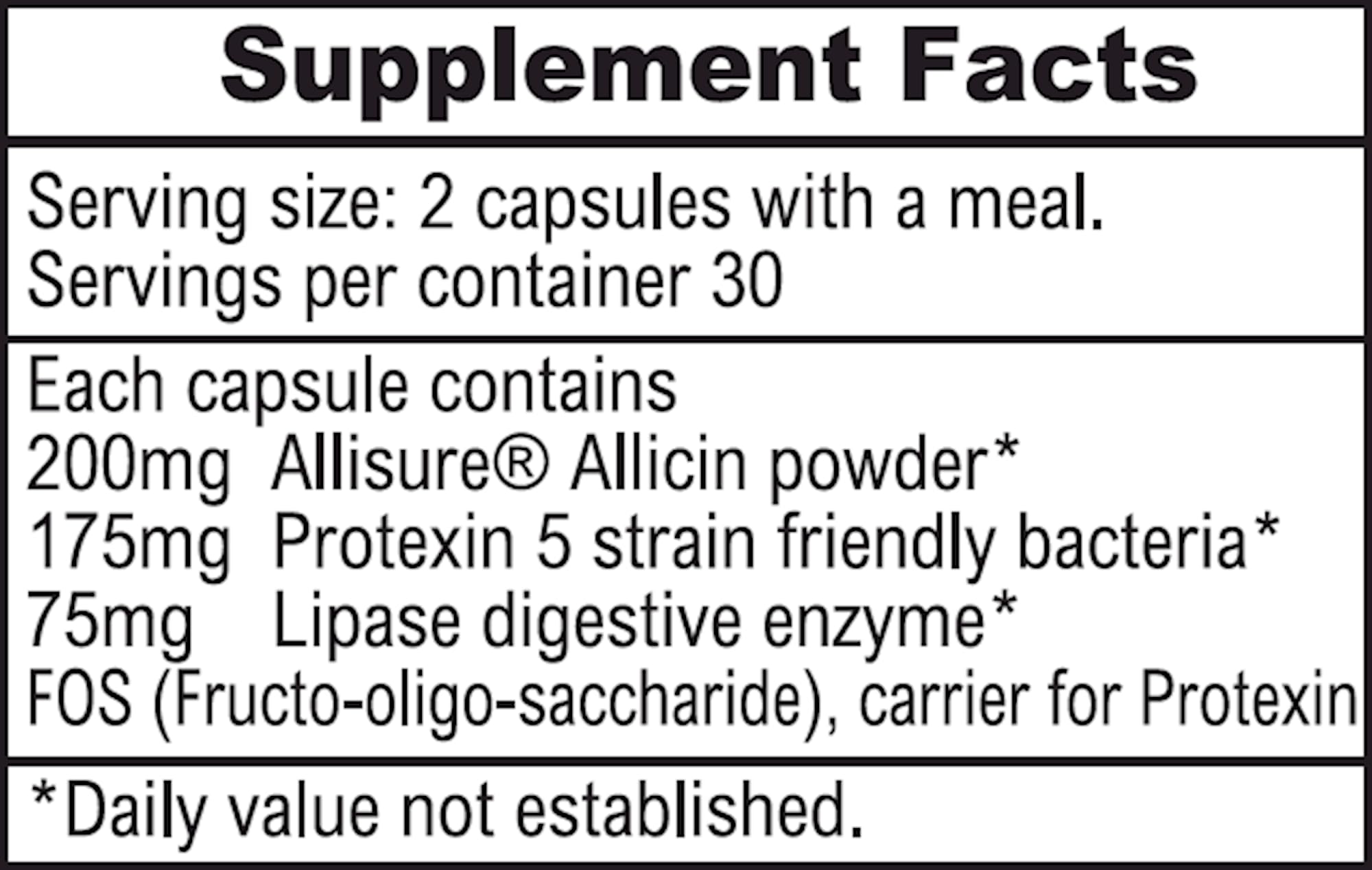 ALLIMAX Pre Pro - 60 Caps. Stabilized allicin Plus prebiotics, probiotics and Digestive enzymes. ALLIMAX buy supplements canada