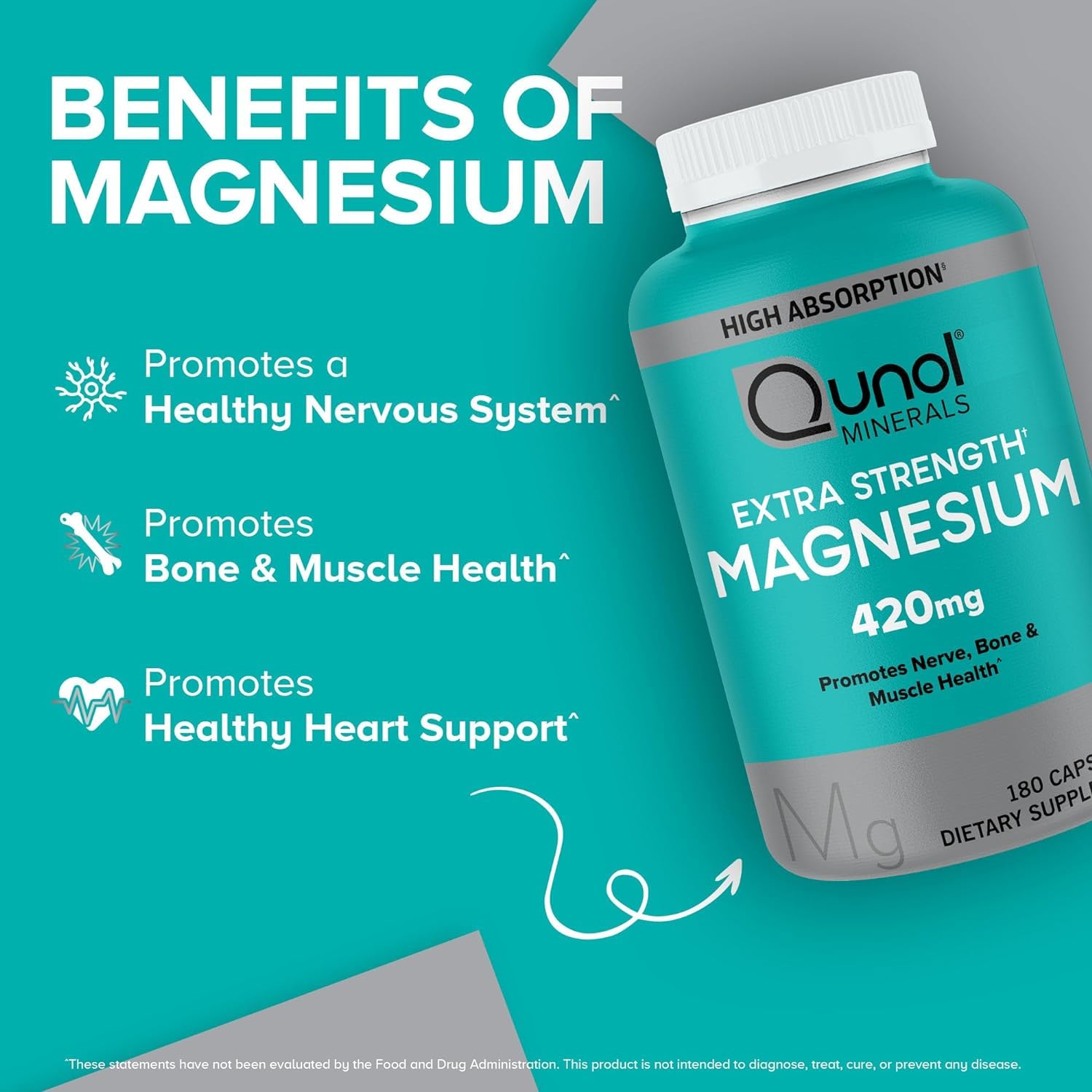 Qunol CoQ10 100mg Softgels, 3X Better Absorption 4 Month Supply + 120 Count Magnesium Qunol buy supplements canada