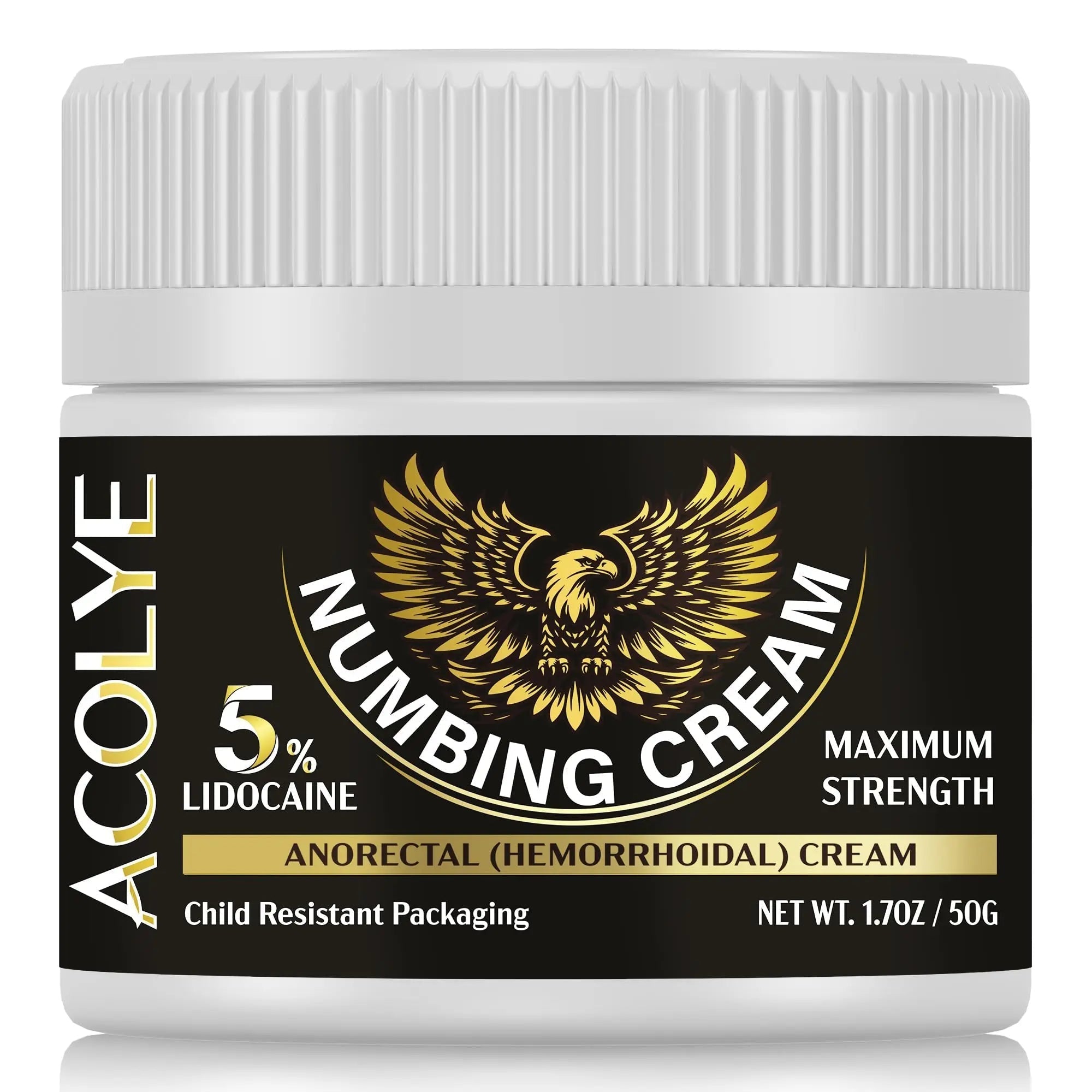Acolye Numbing Cream Extra Strength: 5% Lidocaine Local Anesthetic- Long Lasting Extra Relief with Menthol Arnica and Emu Oil - Hemorrhoid Cream Acolye buy supplements canada